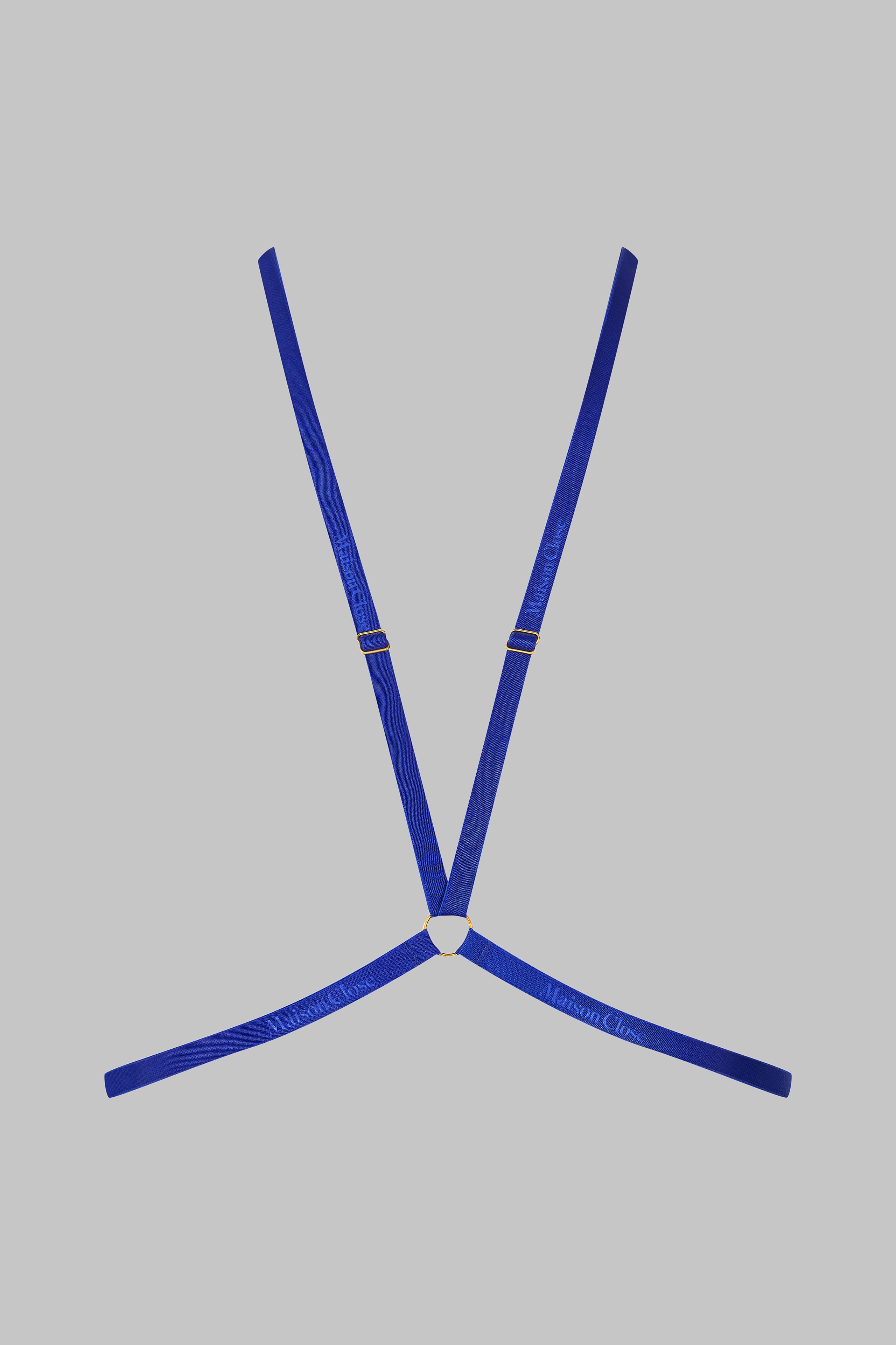 Maison Close l Harness Blue - Signature – Maison Close US