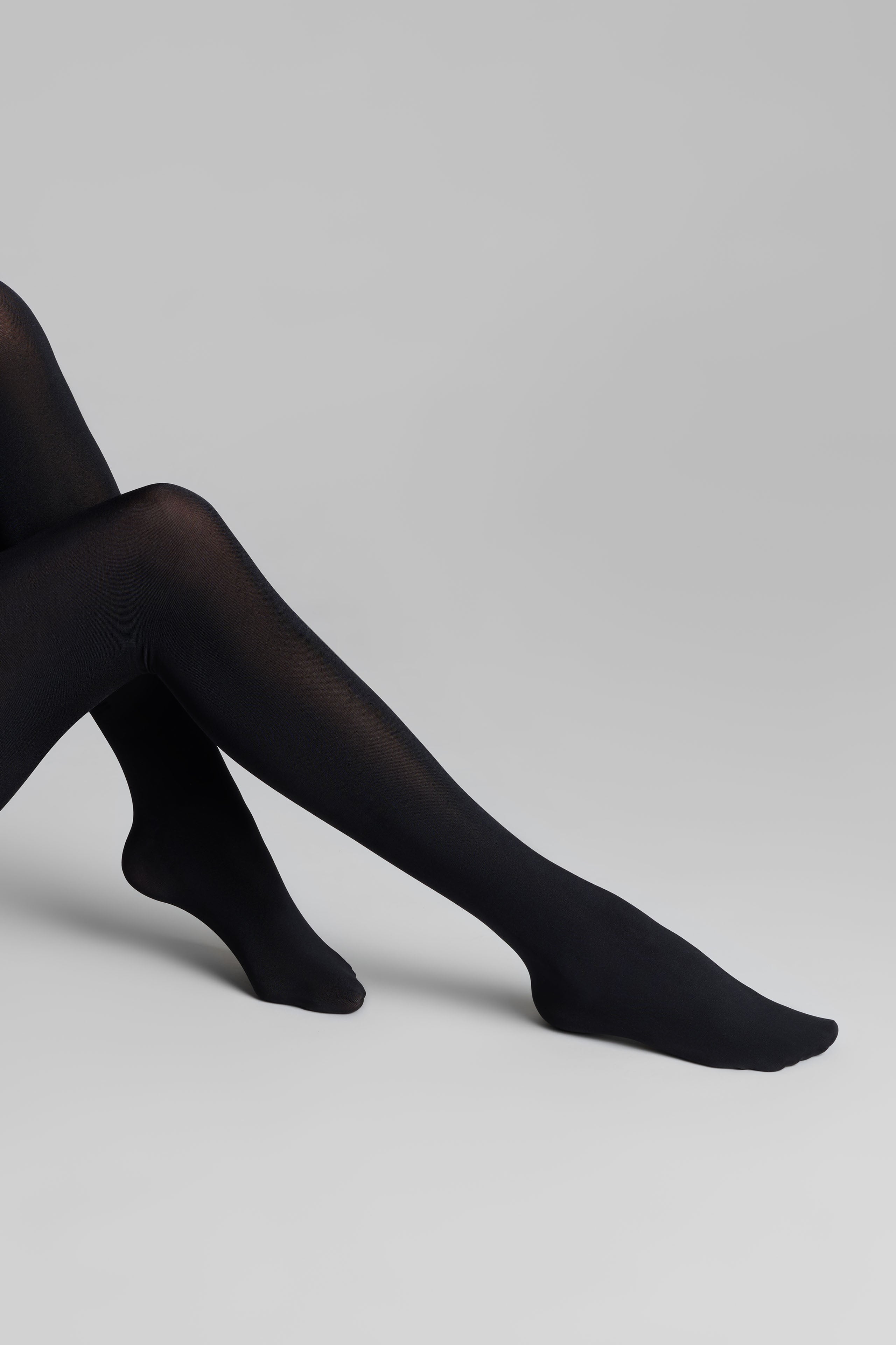 Backless Tights 70D - Black - LEGWEAR