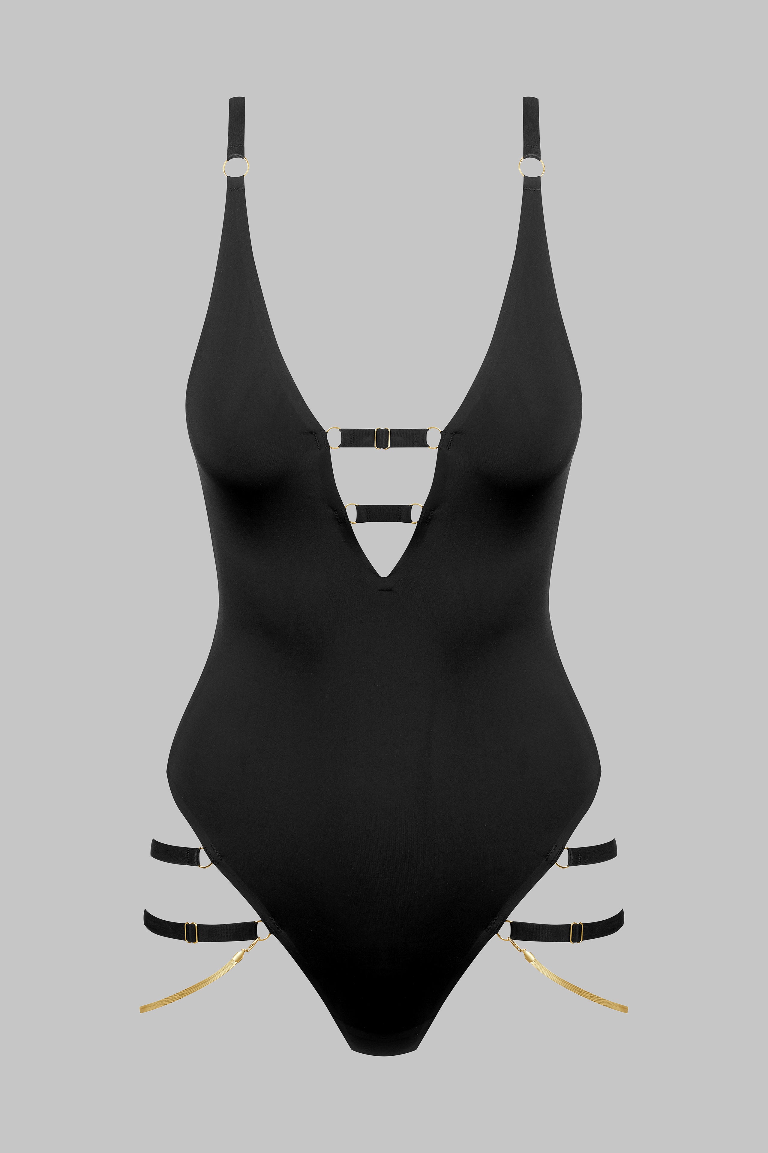 V-Neck Body with Jewelry - Tapage Nocturne