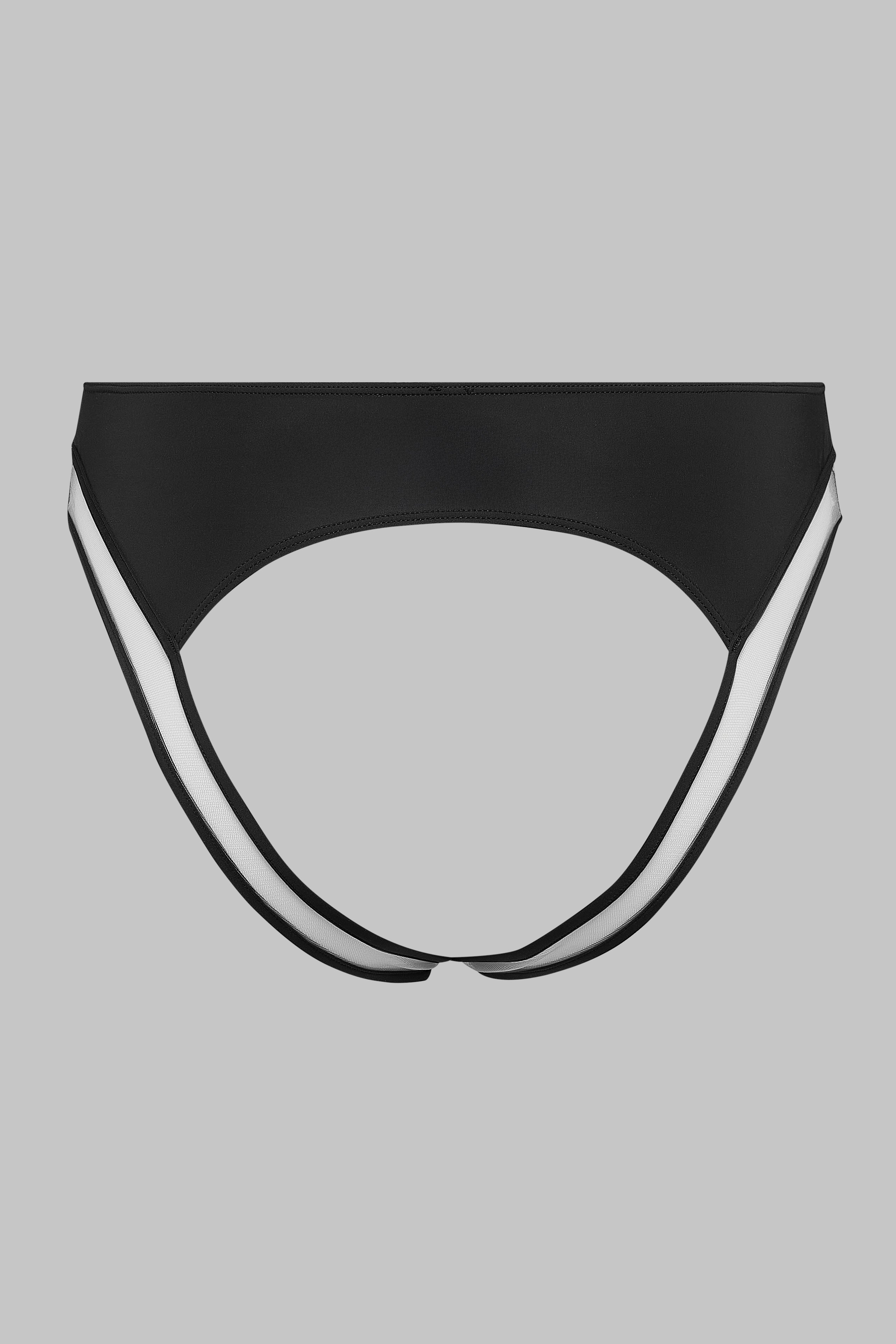 High-Waisted Open Panty - Pure Tentation