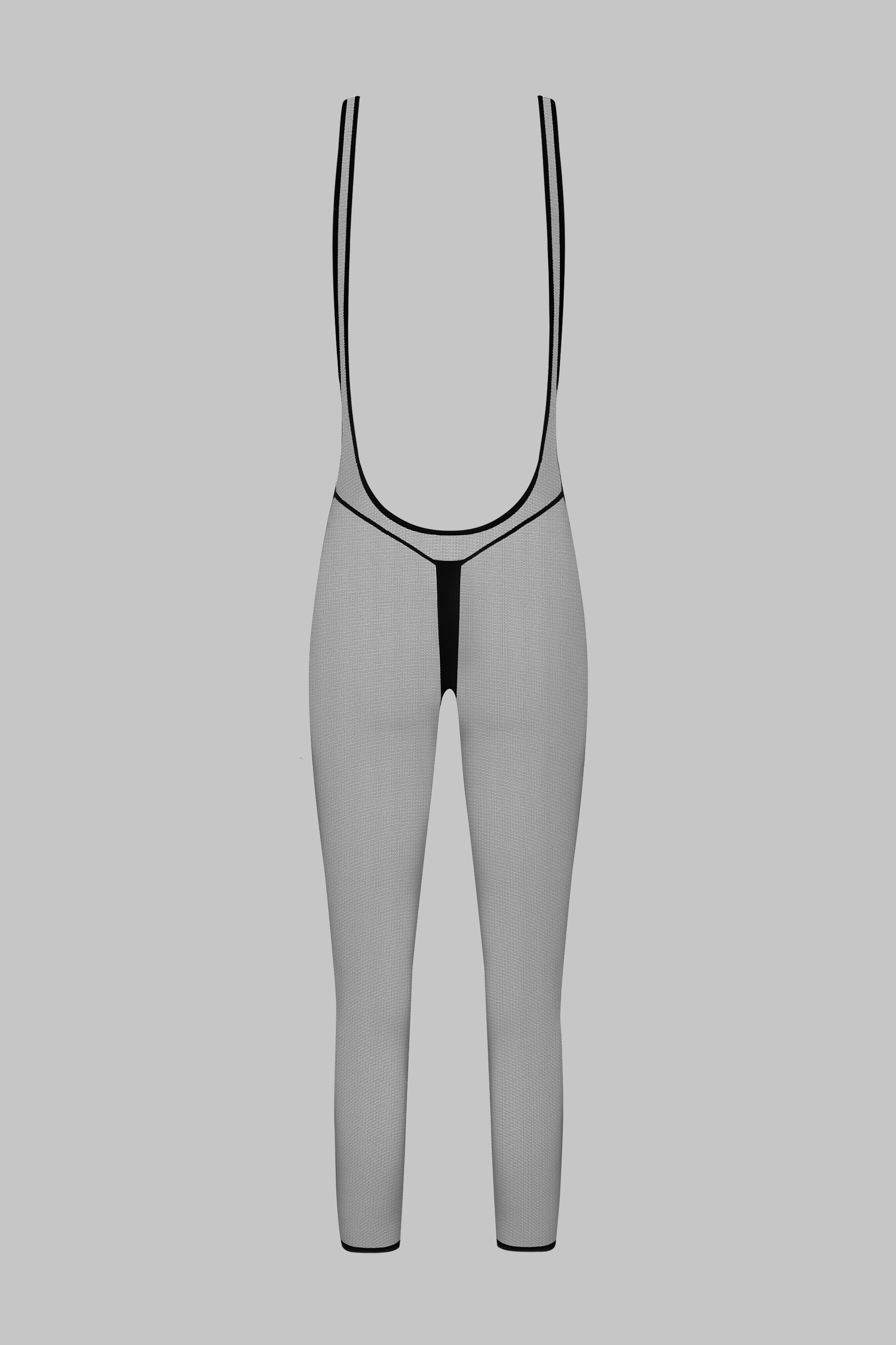 Openable Strap Catsuit - Pure Tentation