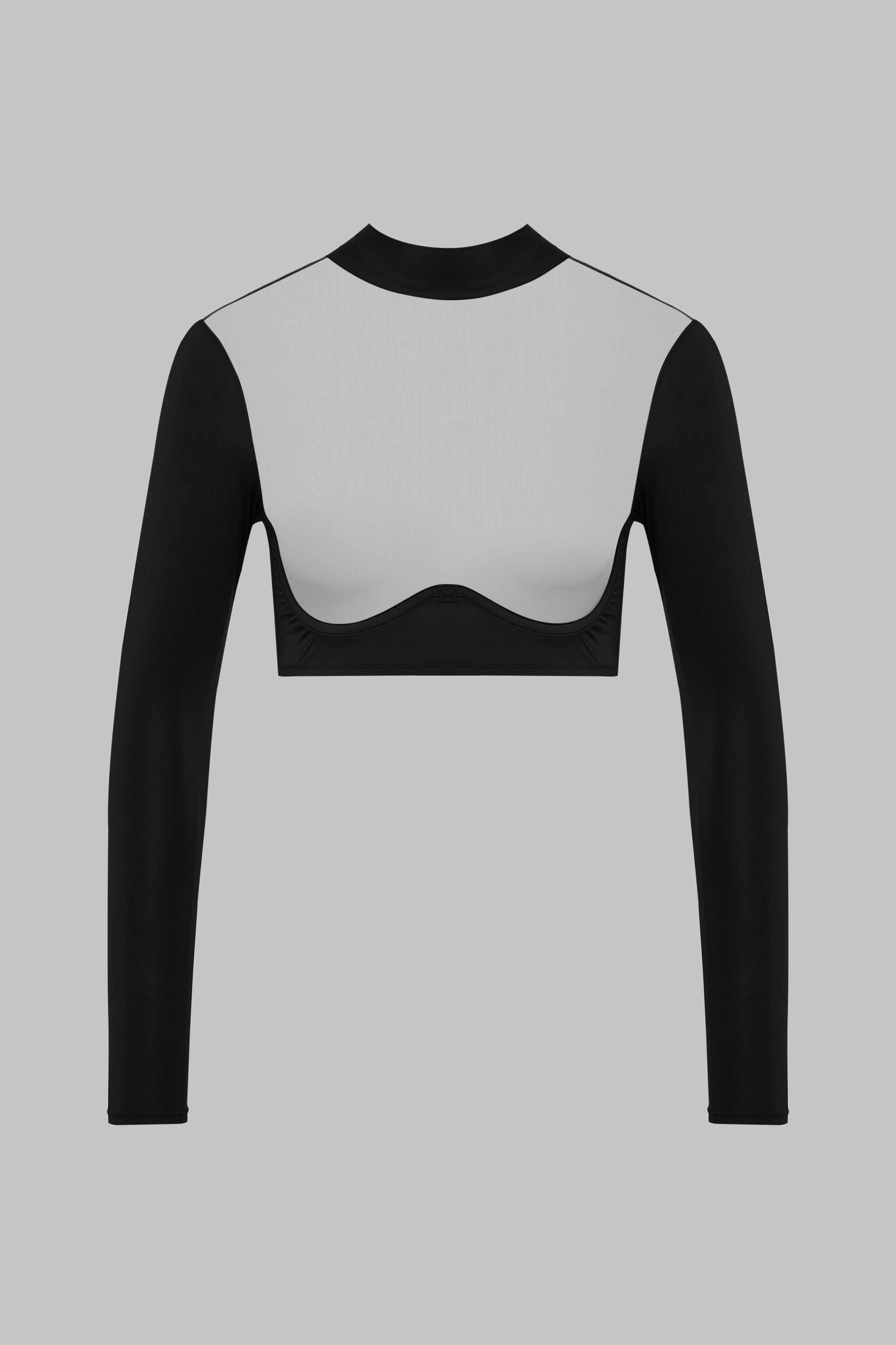 Sheer Long Sleeve Top - Pure Tentation