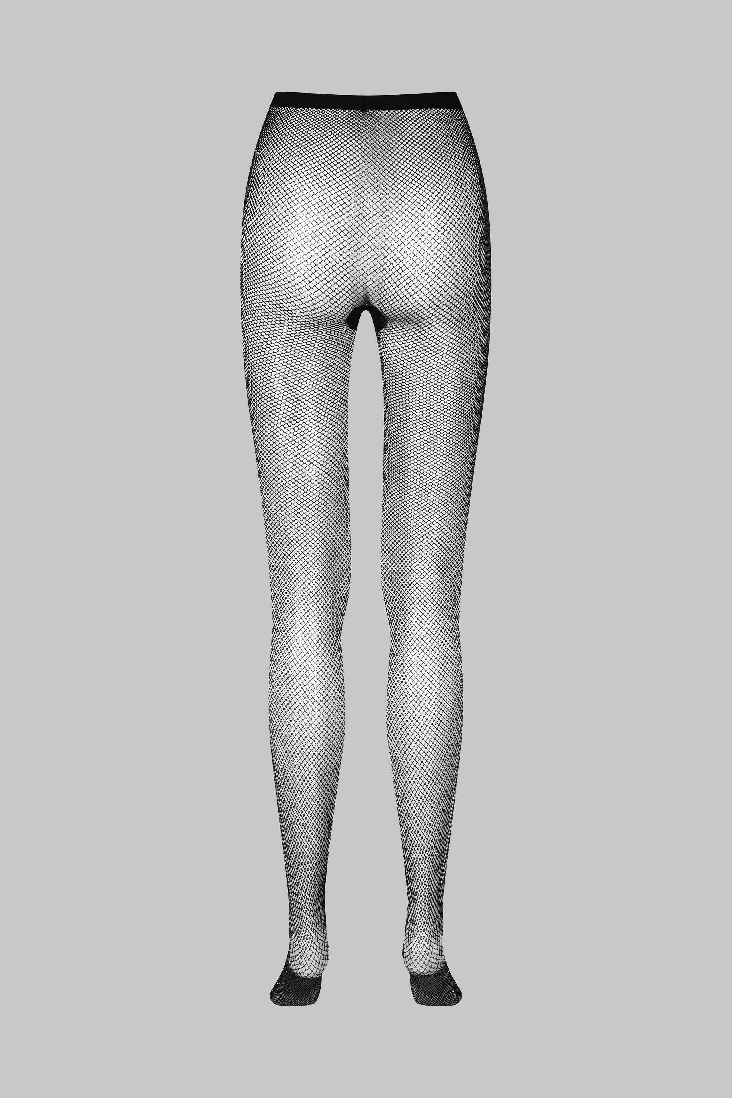 Lurex fishnet tights - LEGWEAR