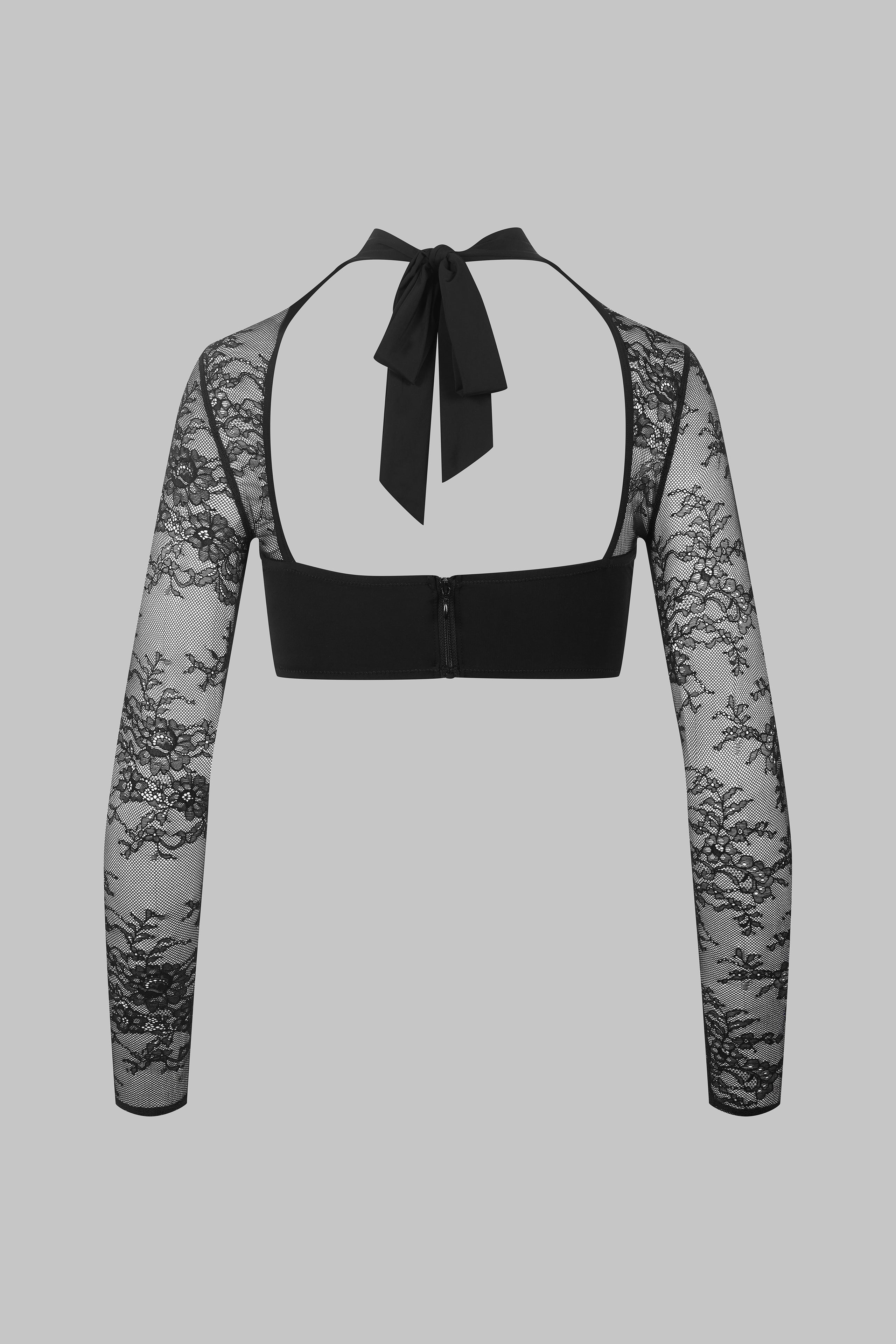 Lace bustier top