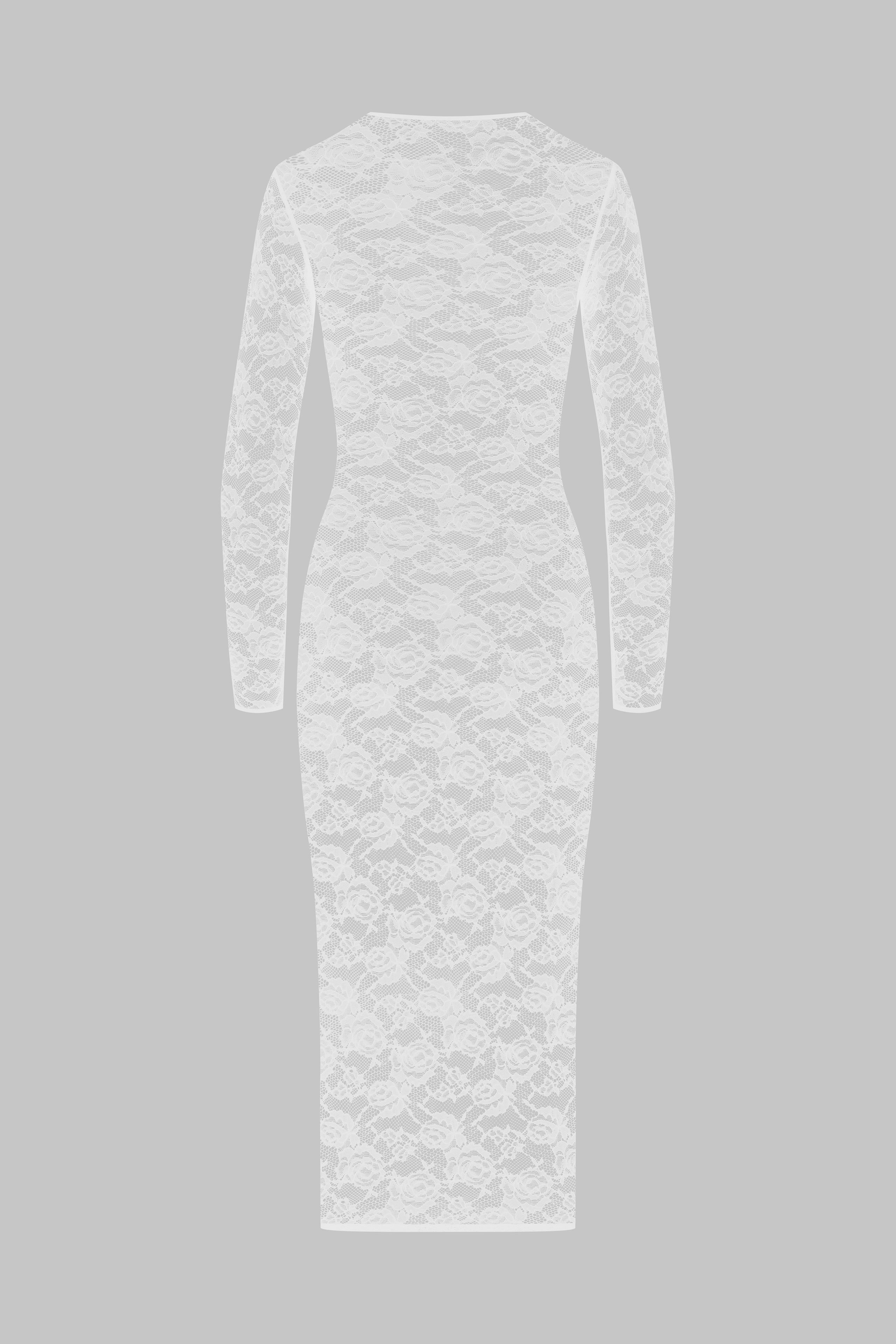 Long sleeve midi dress - Flashback