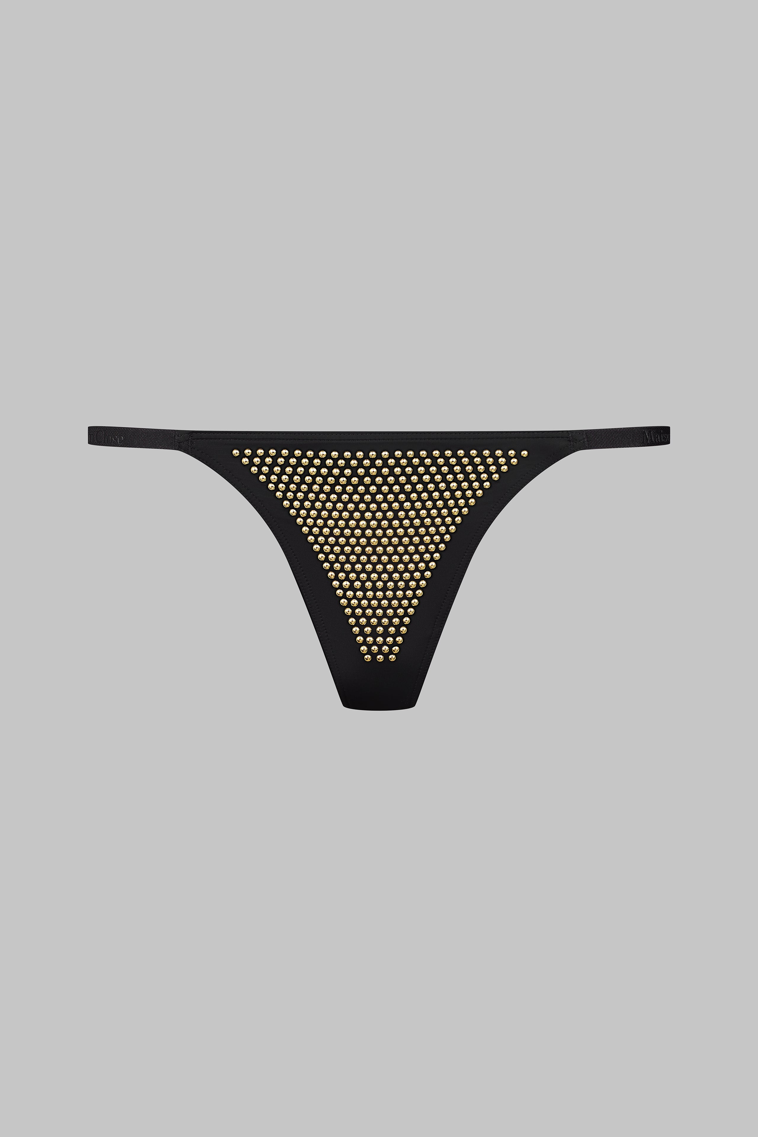 Studded mini thong