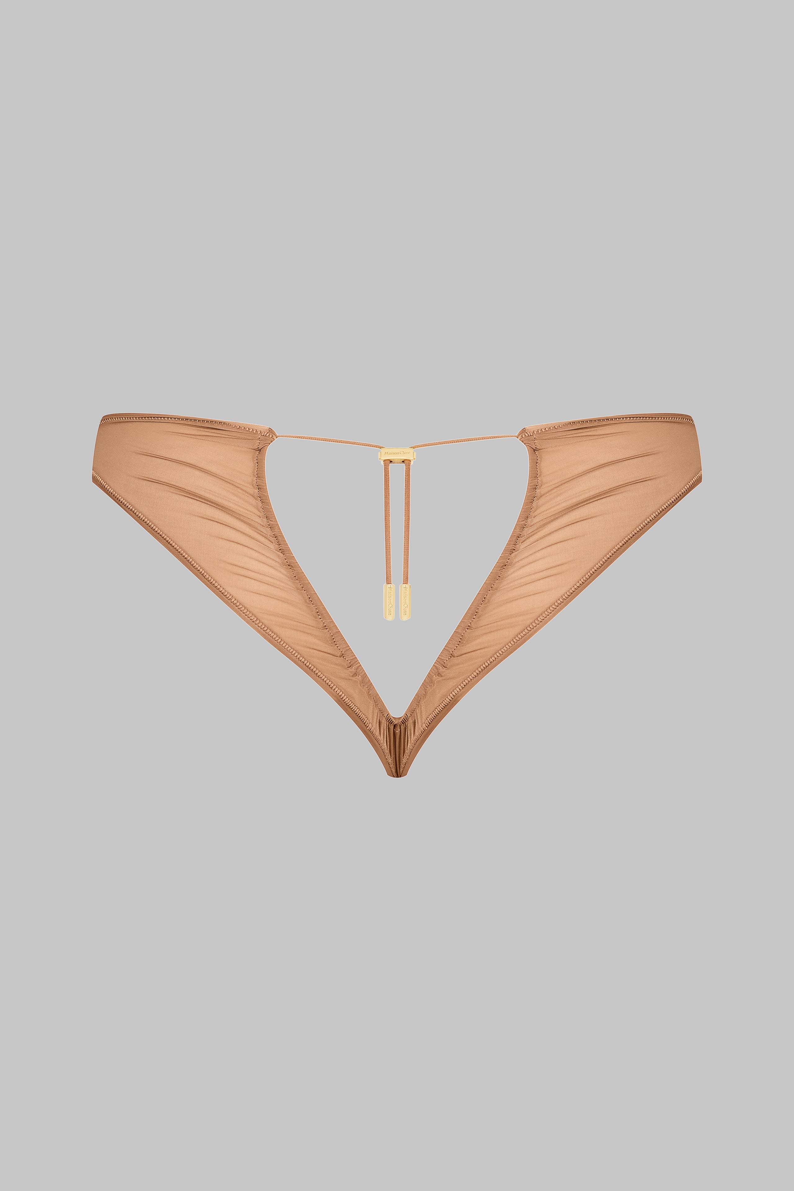 Open Back Panty - French Kiss Light