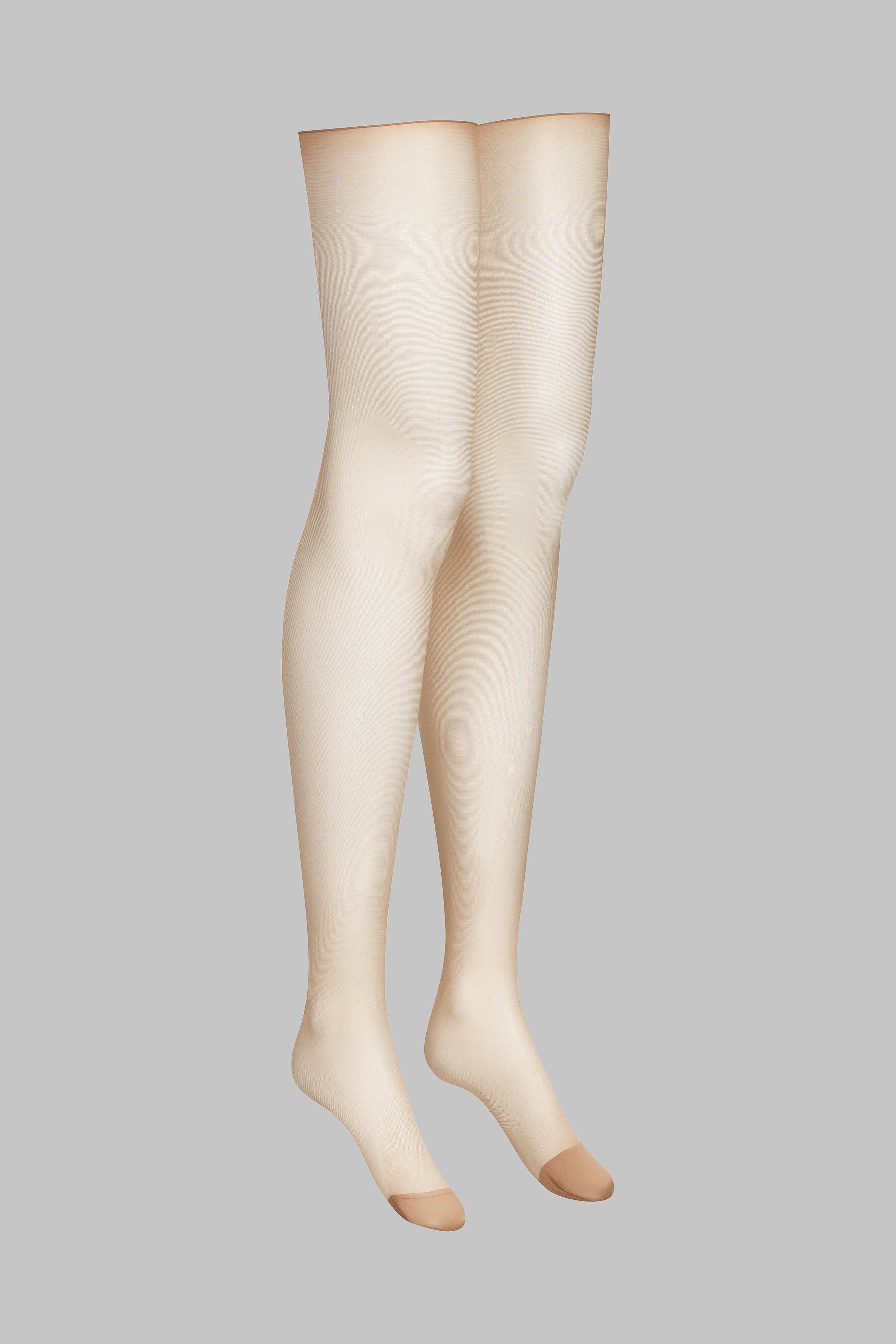 Cut and curled sheer stockings - 20D - LEGWEAR