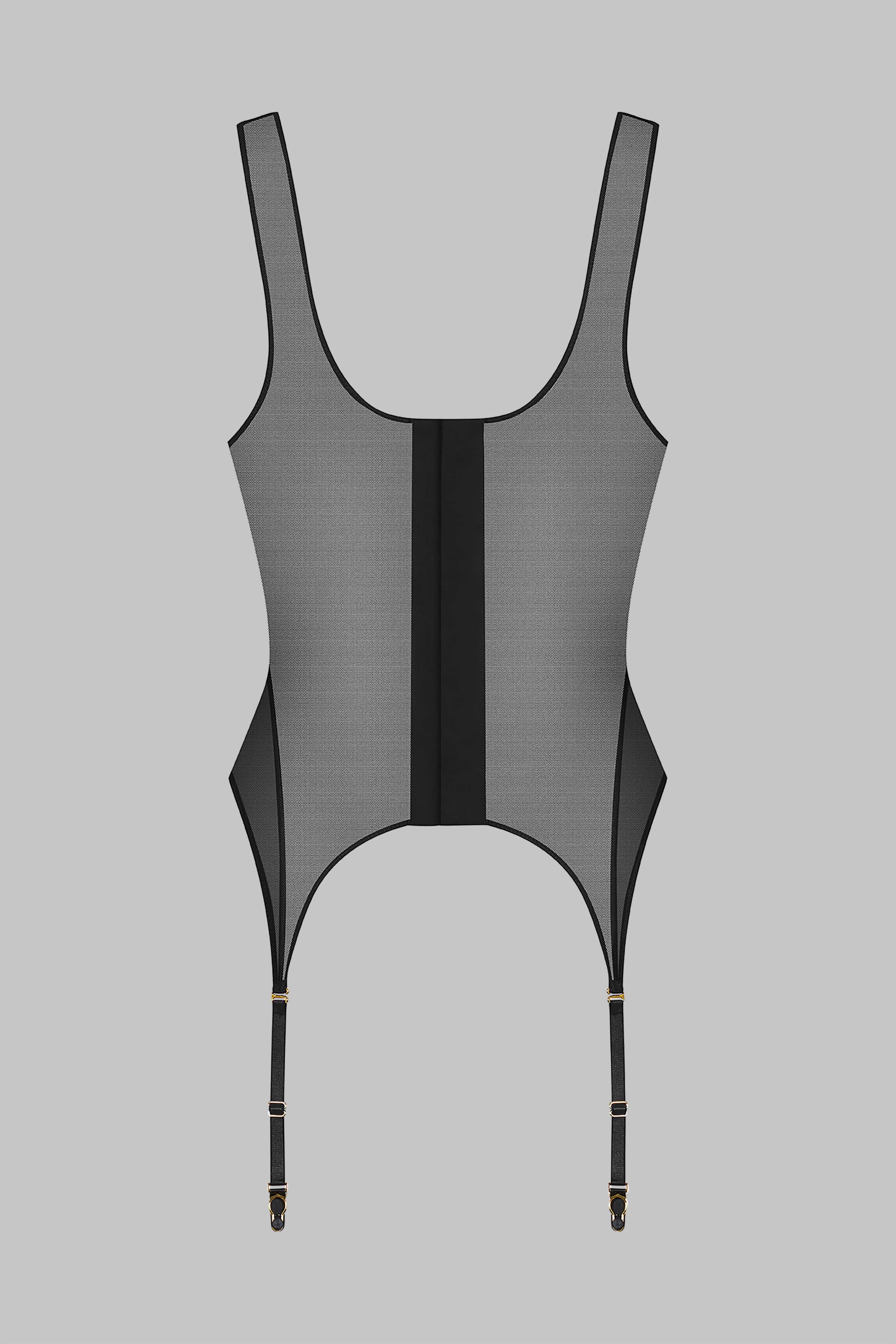 Corset top with Suspenders - L&
