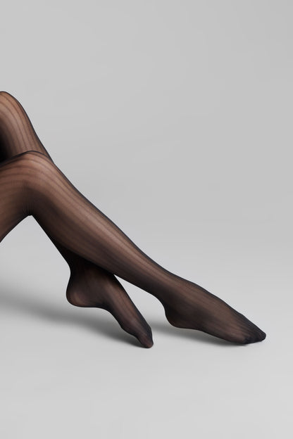 Striped illusion tights 30D - LEGWEAR