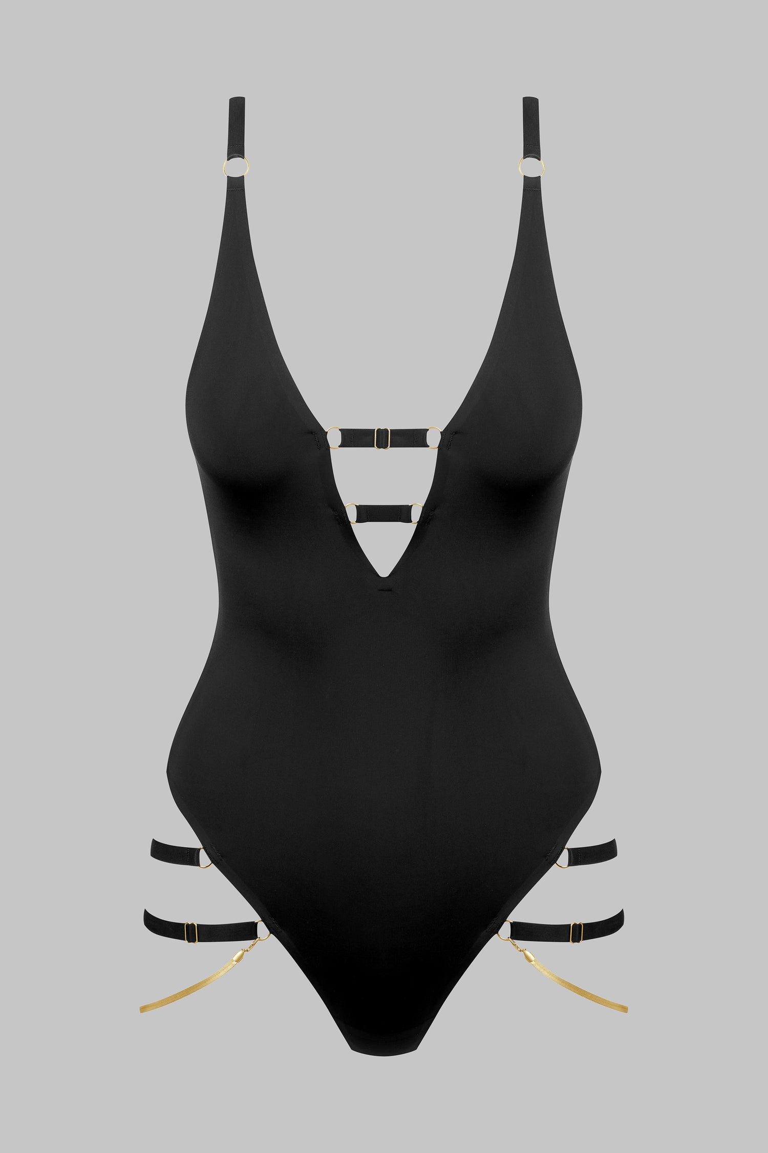 V-Neck Body with Jewelry - Tapage Nocturne