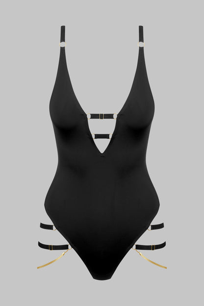 V-Neck Body with Jewelry - Tapage Nocturne