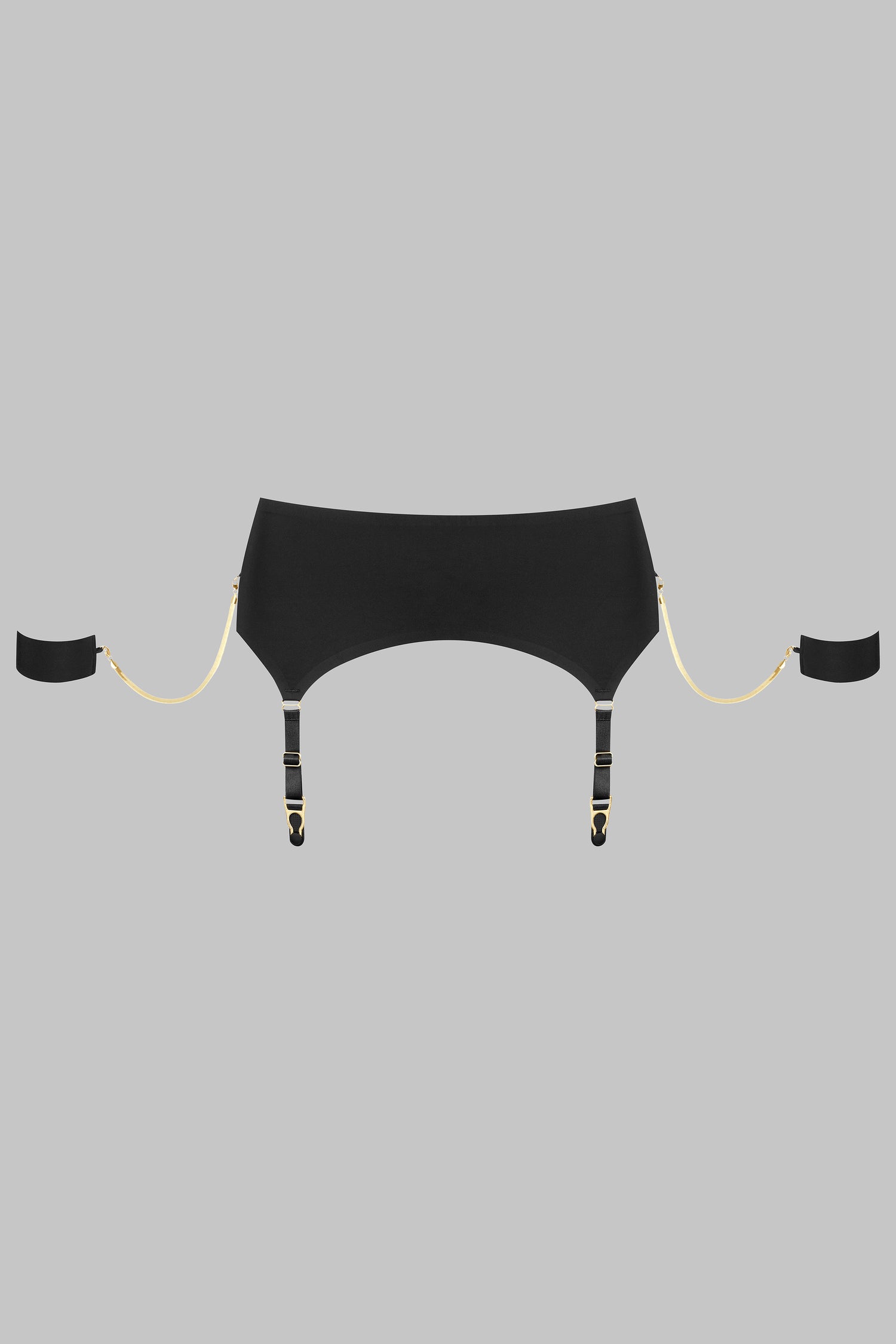 Garter Belt with Handcuffs and Jewelry Black - Tapage Nocturne Maison Close US Garter Belt with Handcuffs and Jewelry Black - Tapage Nocturne Maison Close US