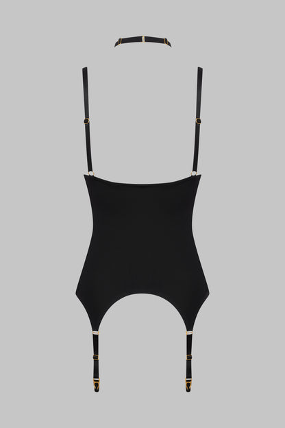 Open Garter Bodysuit - Tapage Nocturne