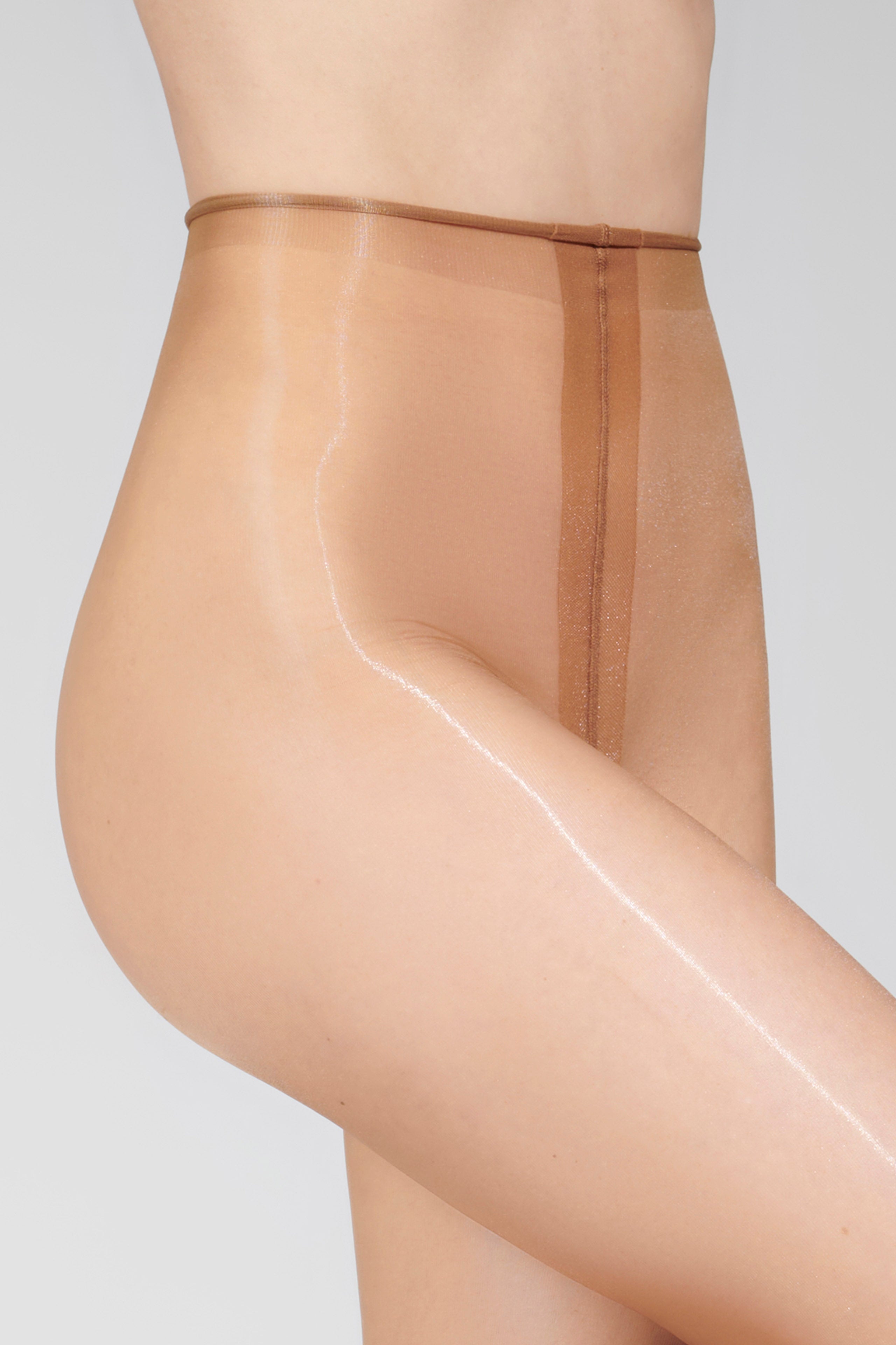 Glossy Tights - 10D - Nude