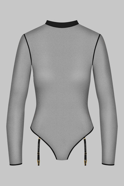 Thong body with suspenders - Corps à Corps