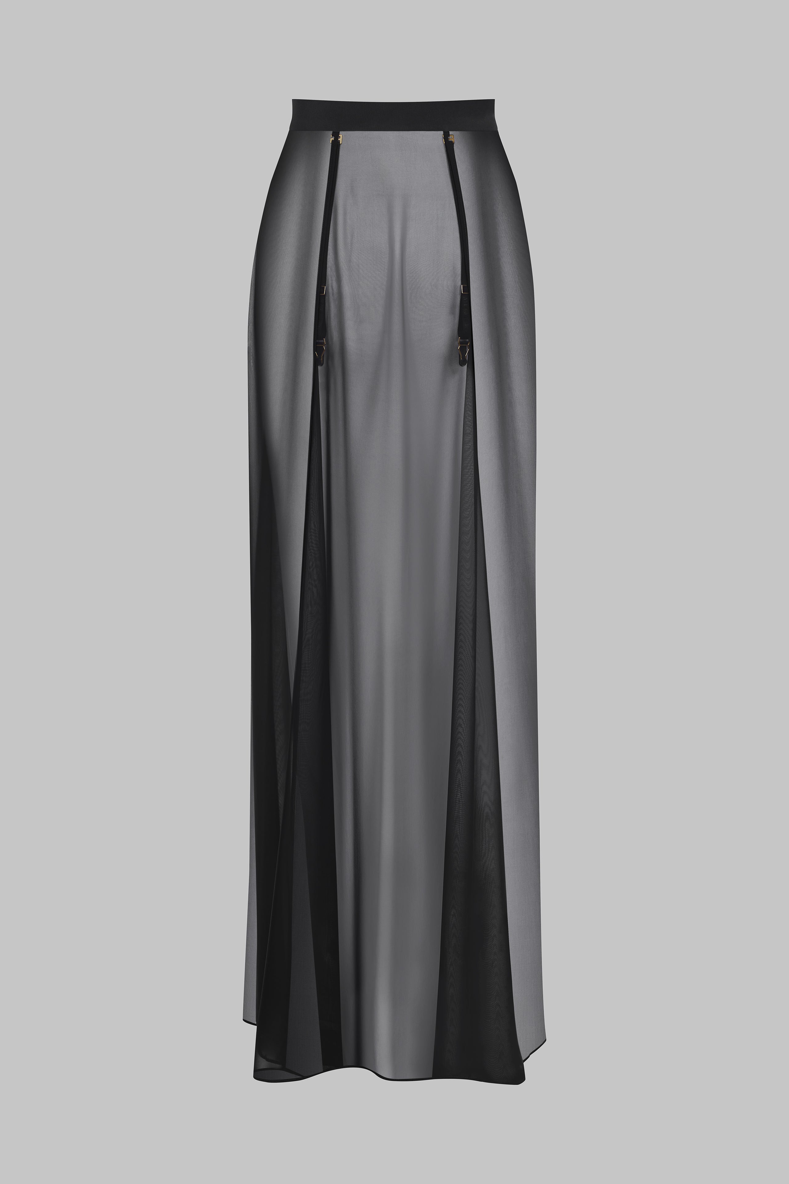005 - Long muslin wrap skirt