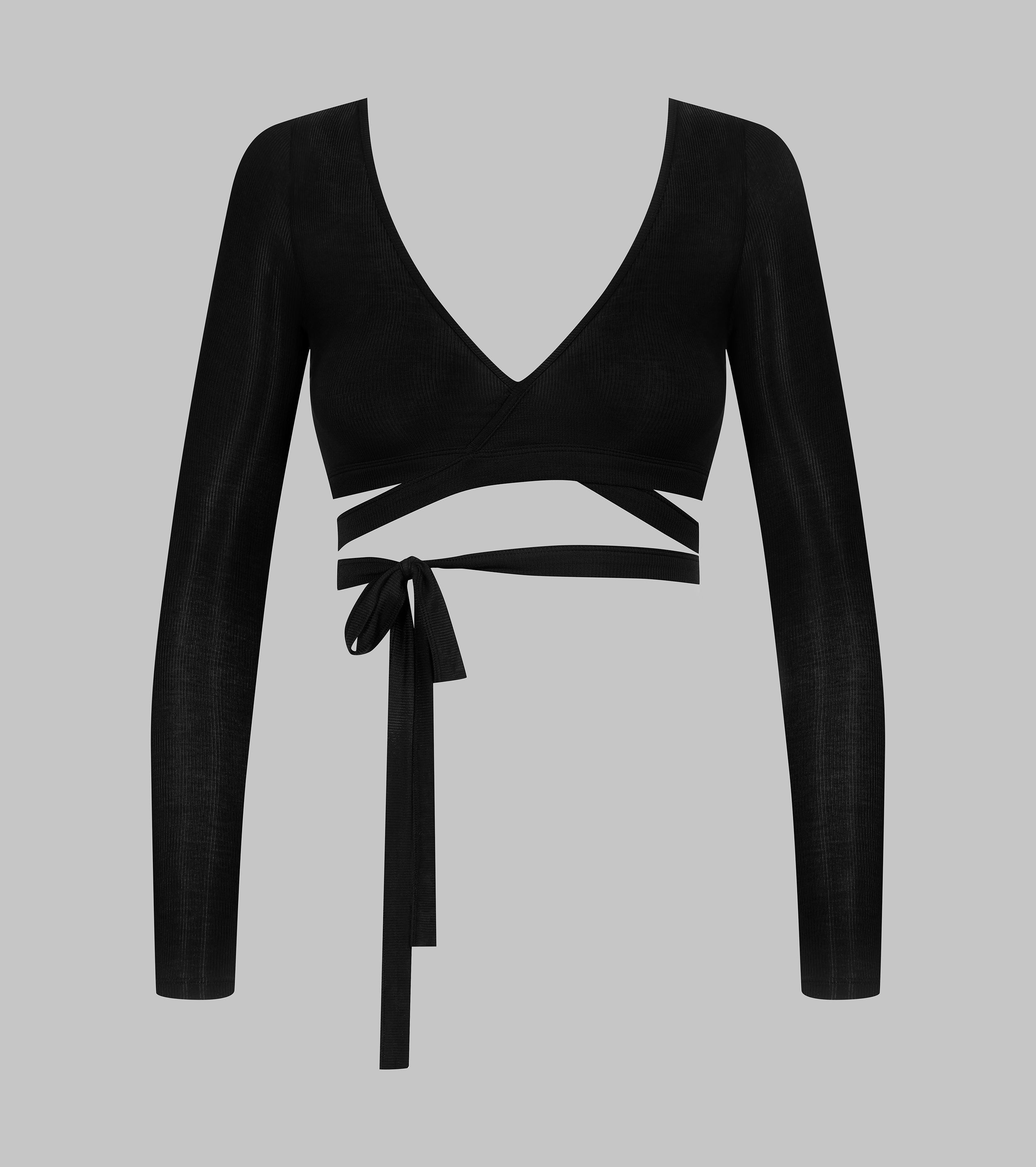 Long sleeves Wrap top - La Femme Amazone