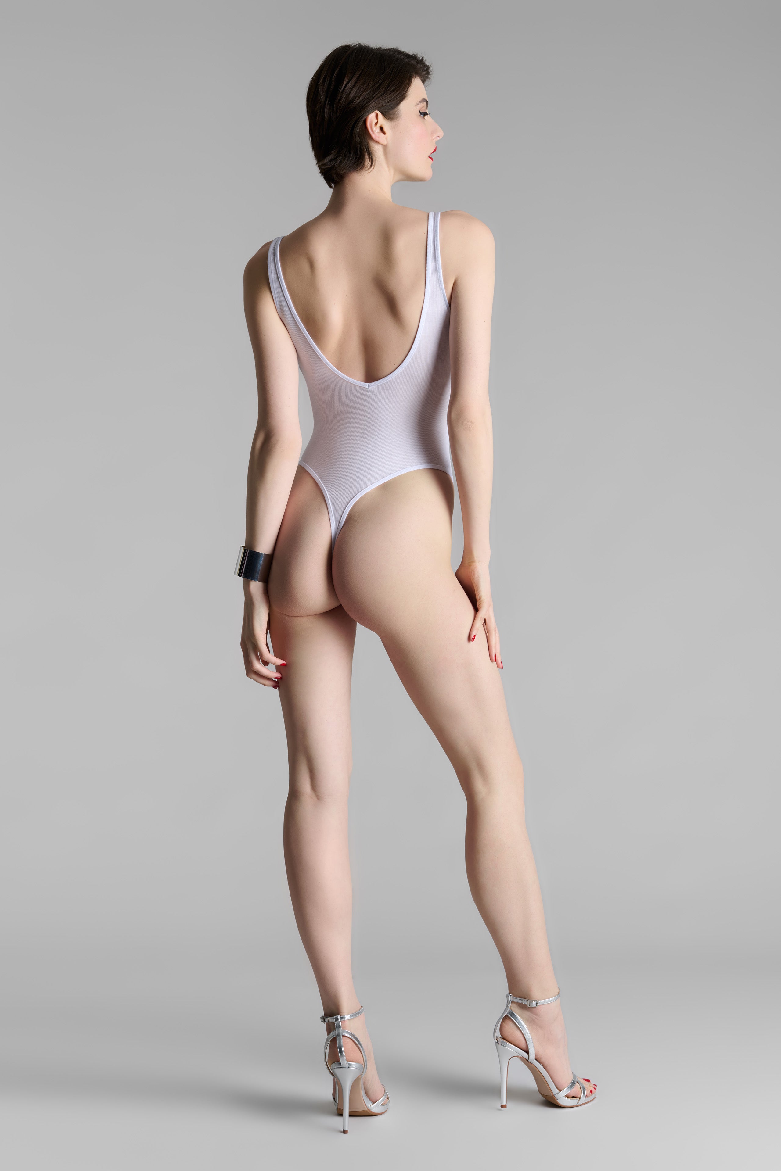 Thong Body V neck - La Femme Amazone