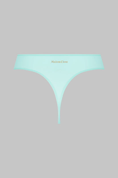 High-Waisted Thong - Double Sens Pastel