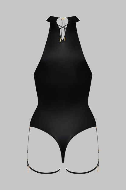 American neckline thong bodysuit - French Kiss