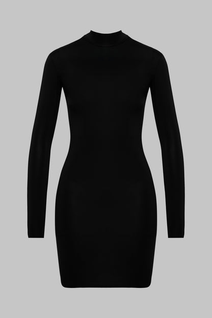 Minuit Long Sleeve Dress - Pure Tentation