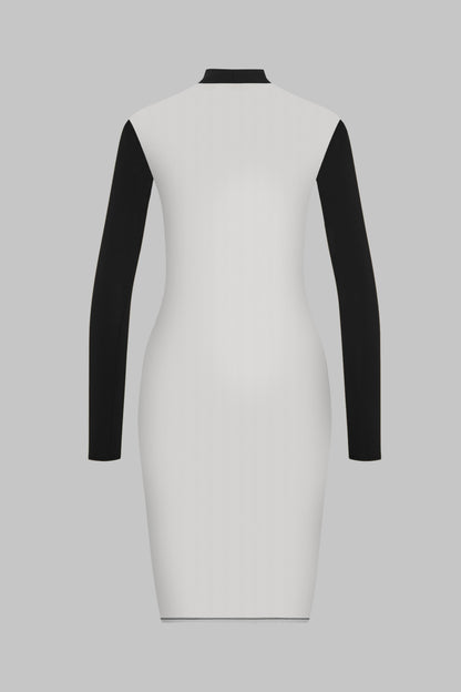 Long Sleeve Backless Dress - Pure Tentation
