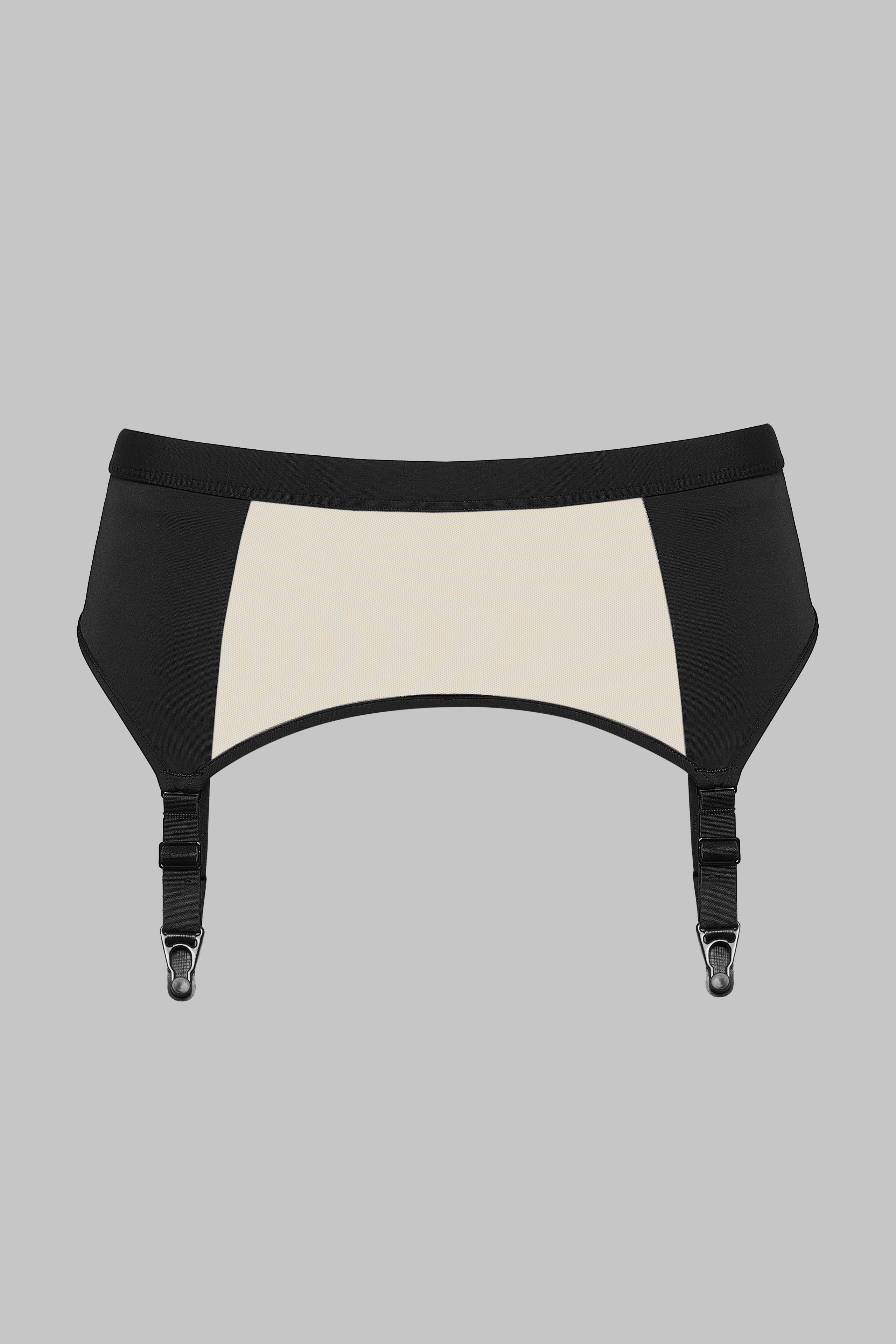 Garter belt black/nude - Pure Tentation Maison Close US Garter belt black/nude - Pure Tentation Maison Close US