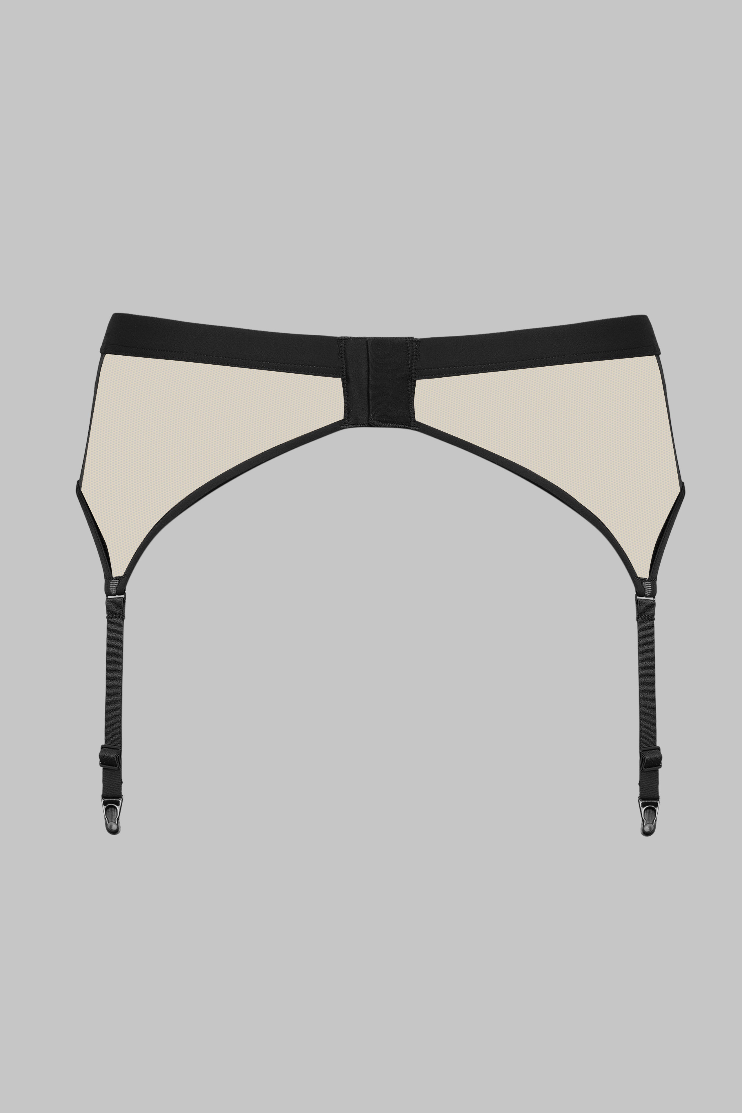 Garter belt black/nude - Pure Tentation Maison Close US Garter belt black/nude - Pure Tentation Maison Close US