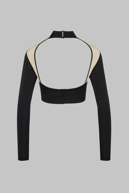 Sheer Long Sleeve Top - Pure Tentation