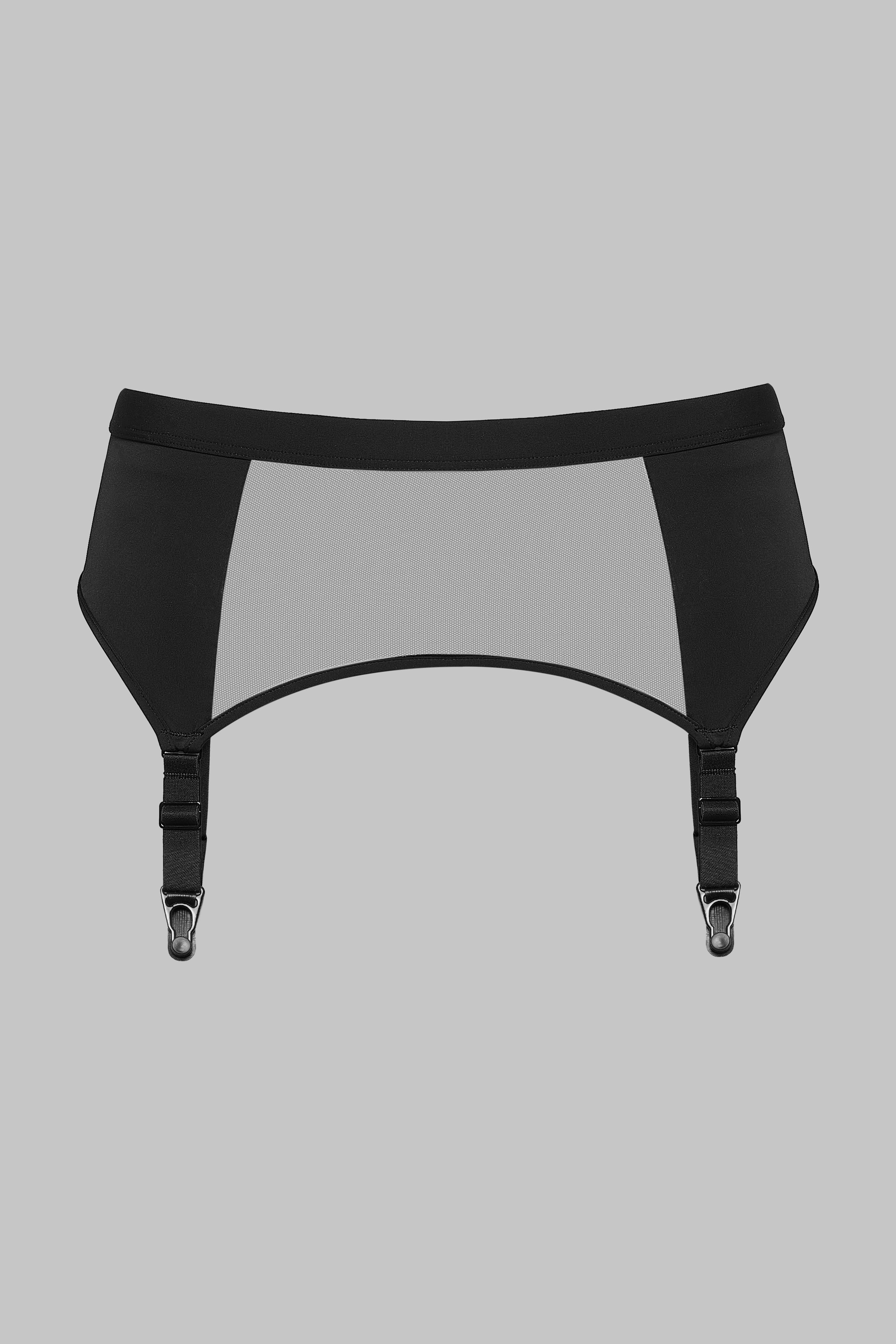 Black garter belt - Pure Tentation Maison Close US Black garter belt - Pure Tentation Maison Close US