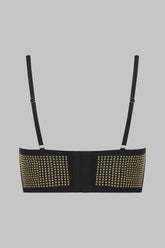 Studded bustier bra 