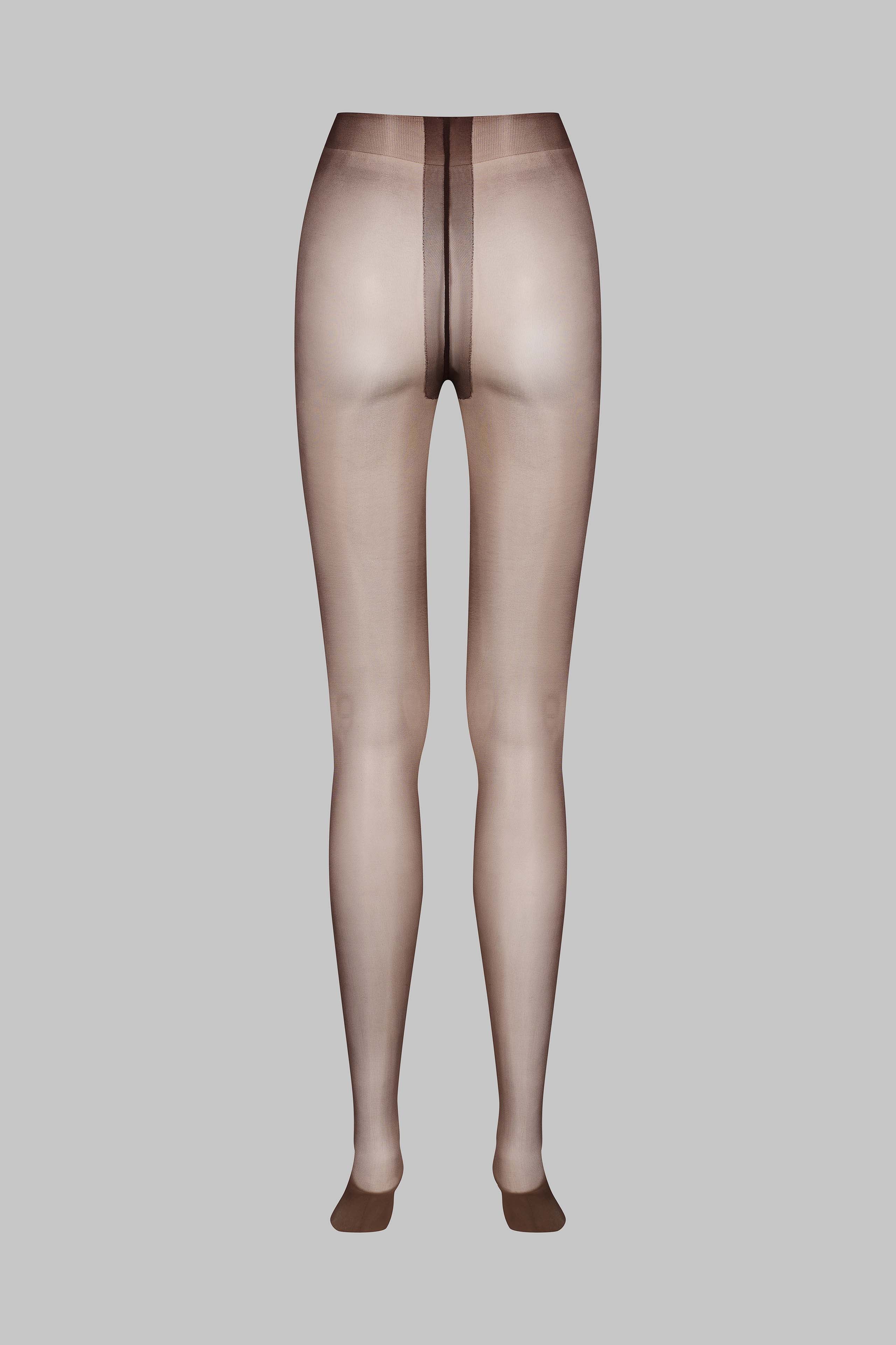 Glossy Tights - 10D - Brown