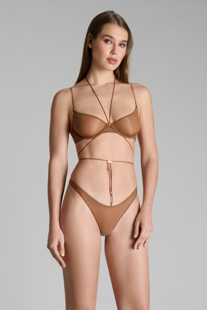 High Cut Tanga - French Kiss Light