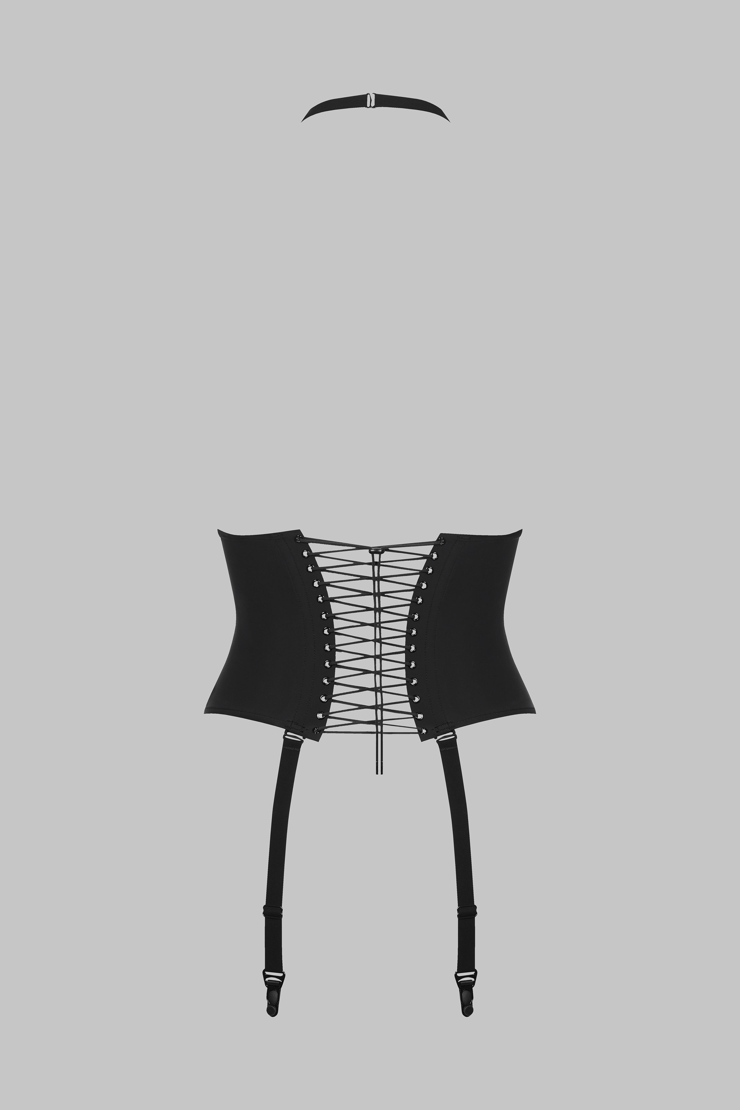 Waist cinched with suspenders - Nuit Infinie – Maison Close US