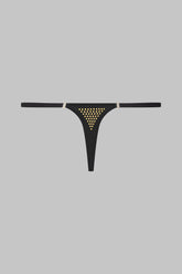 Studded mini thong 