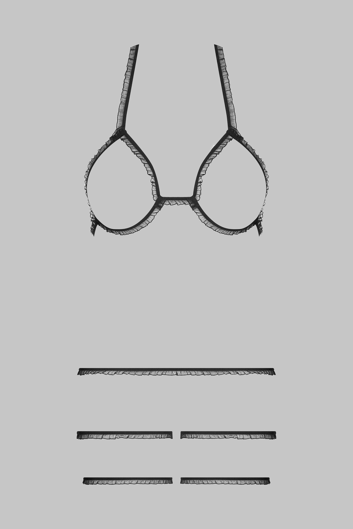Lingerie Set Trompe L’œil - Black - CORPS