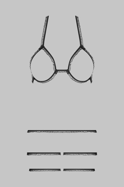 Lingerie Set Trompe L’œil - Black - CORPS