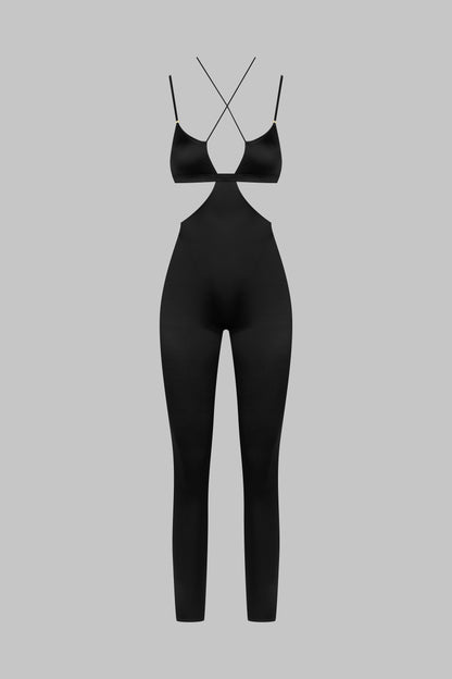 Strappy Jumpsuit - French Kiss