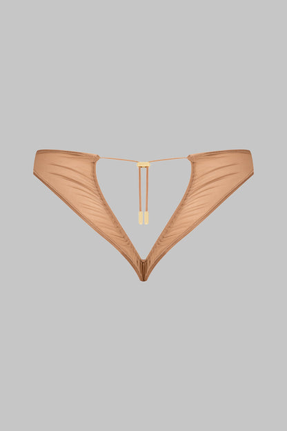 Open Back Panty - French Kiss Light