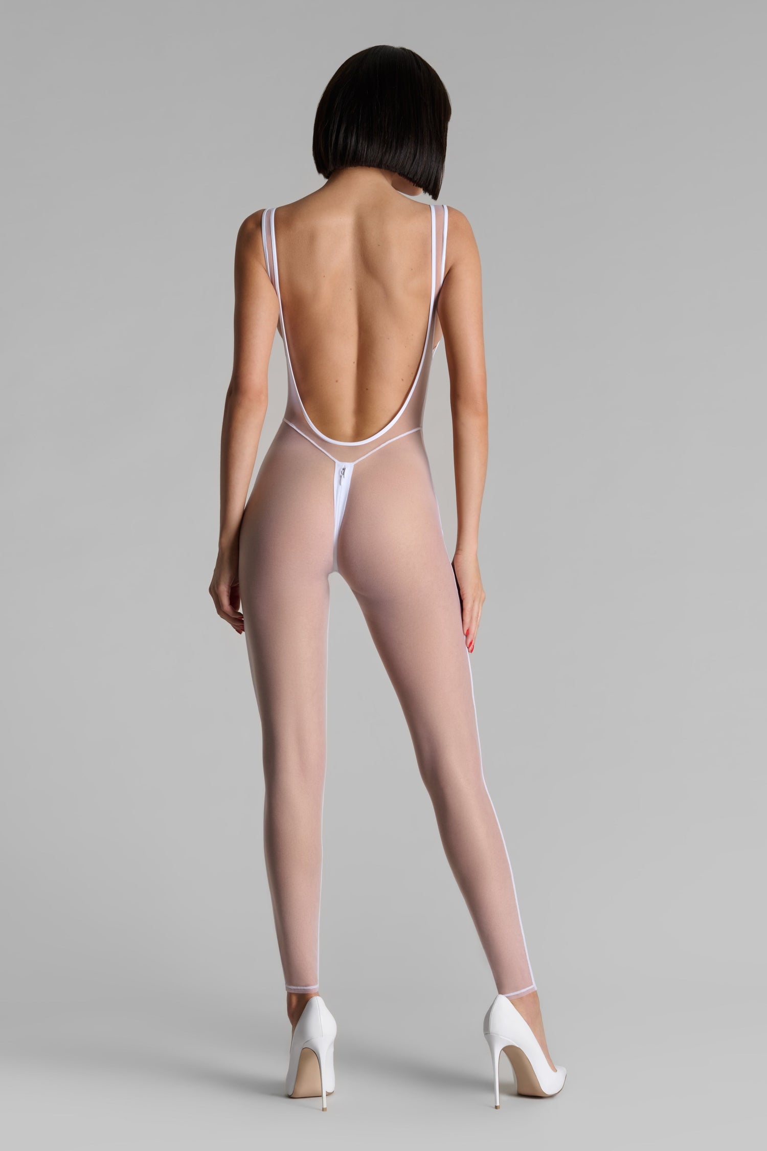 Openable Strap Catsuit - Pure Tentation