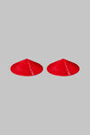 Patent leather nipple covers - Les Fétiches