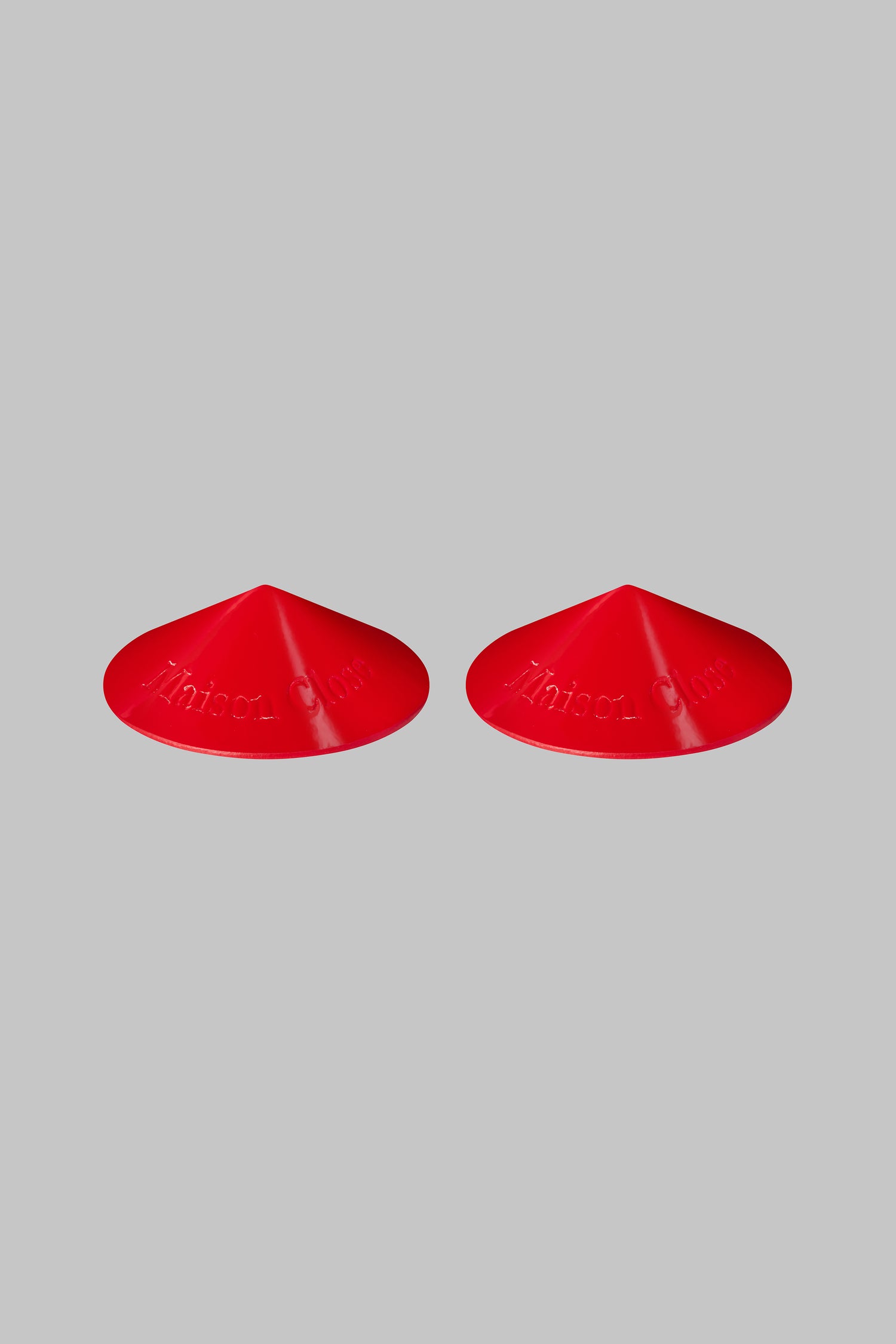 Patent leather nipple covers - Les Fétiches