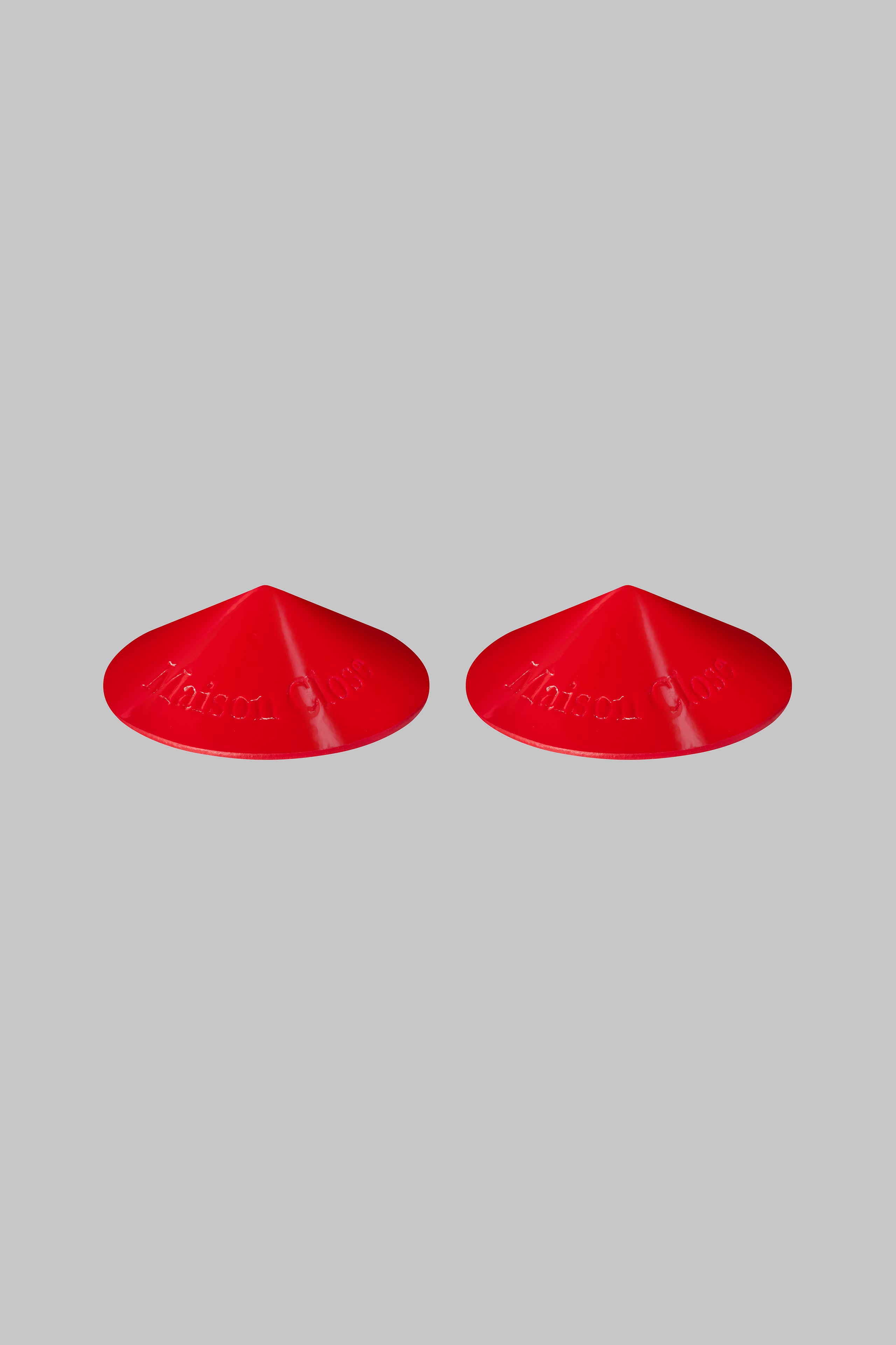 Patent leather nipple covers - Les Fétiches