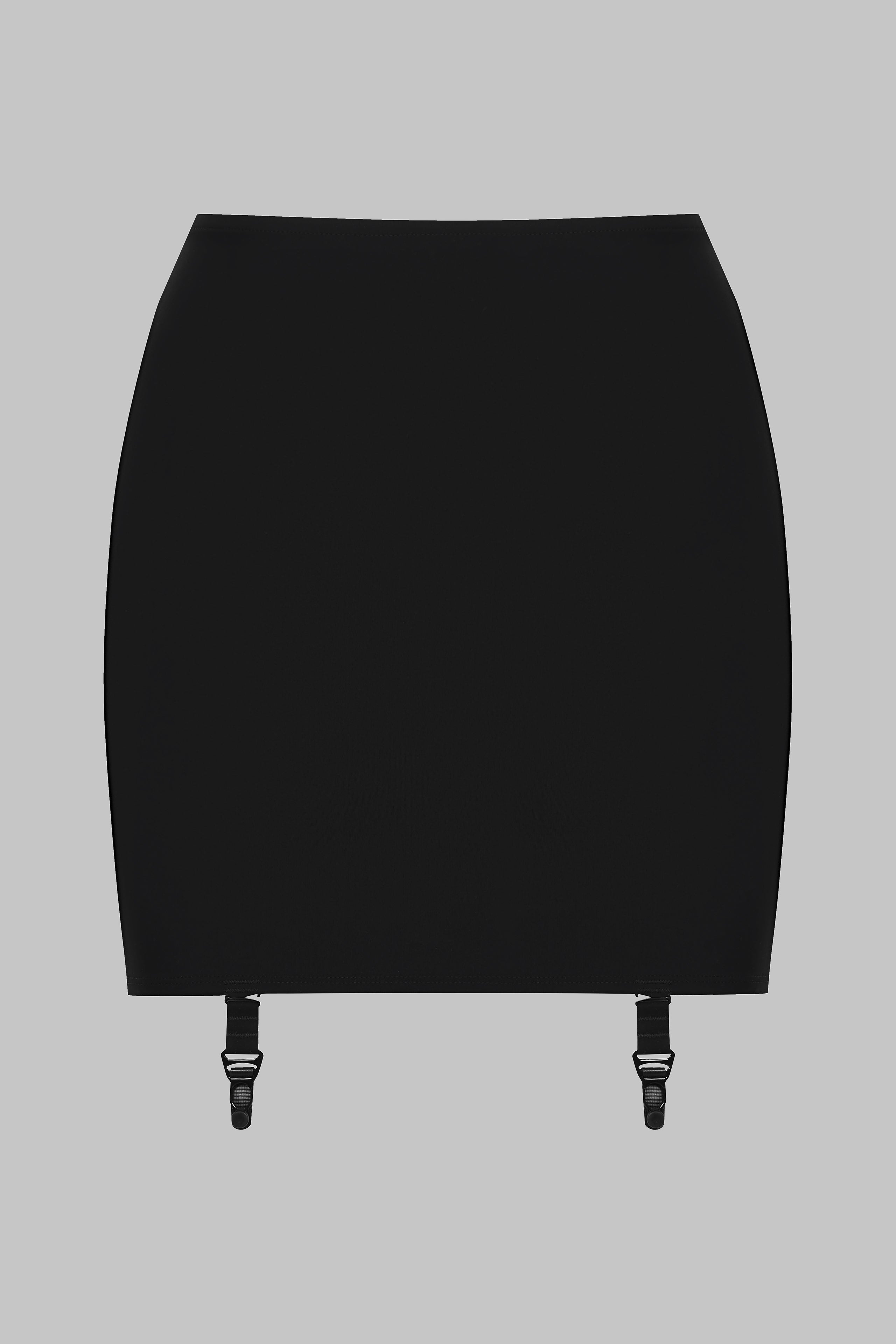 Short skirt with suspenders - Nuit Infinie Short skirt with suspenders - Nuit Infinie