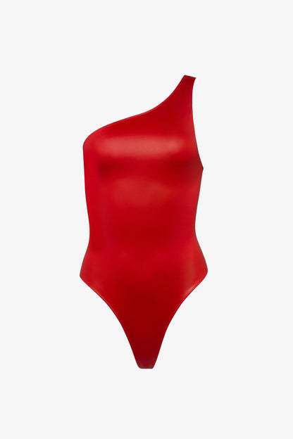 Asymmetrical One-Piece Swimsuit - Splash