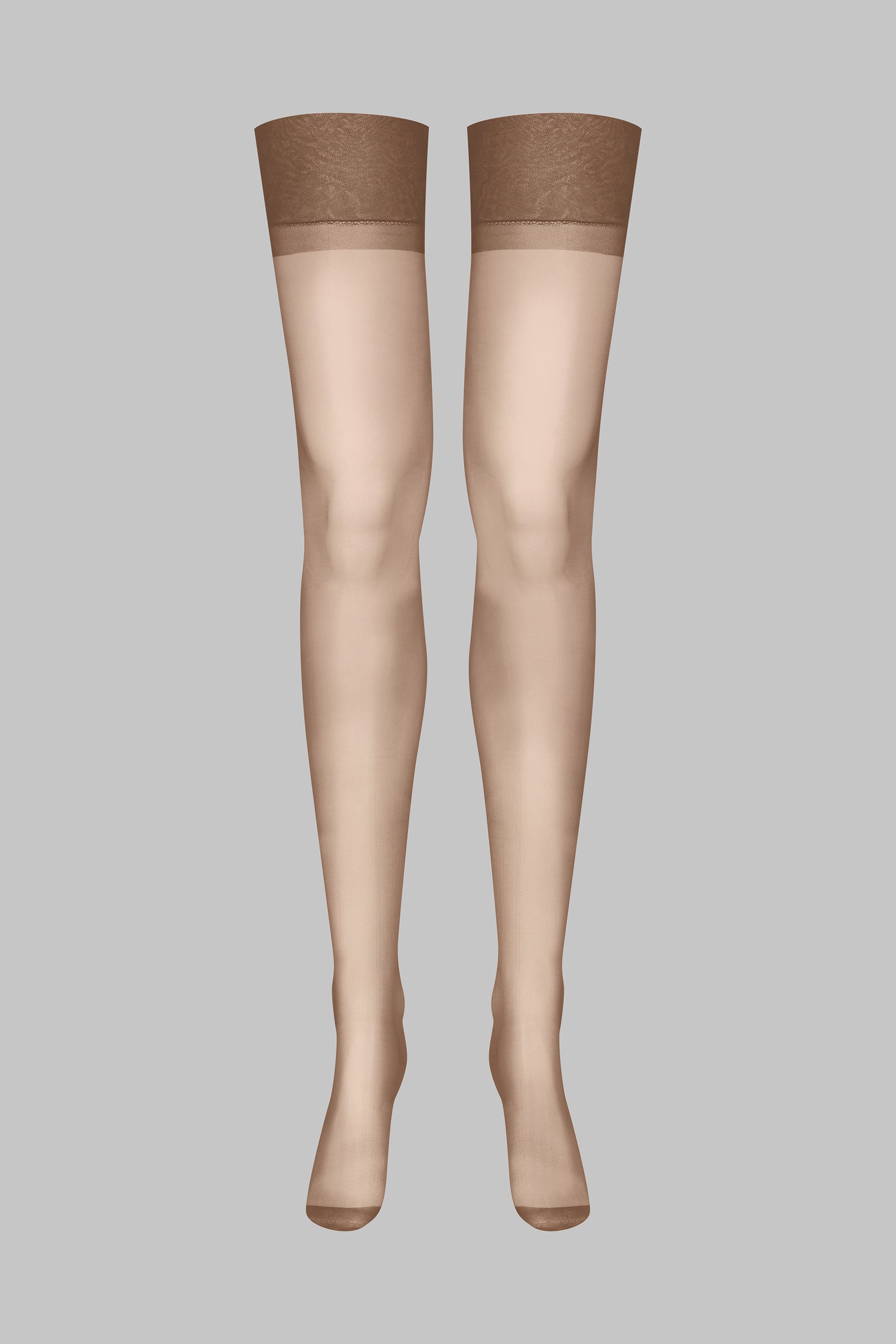 Nylon stockings - 15D - Brown - LEGWEAR