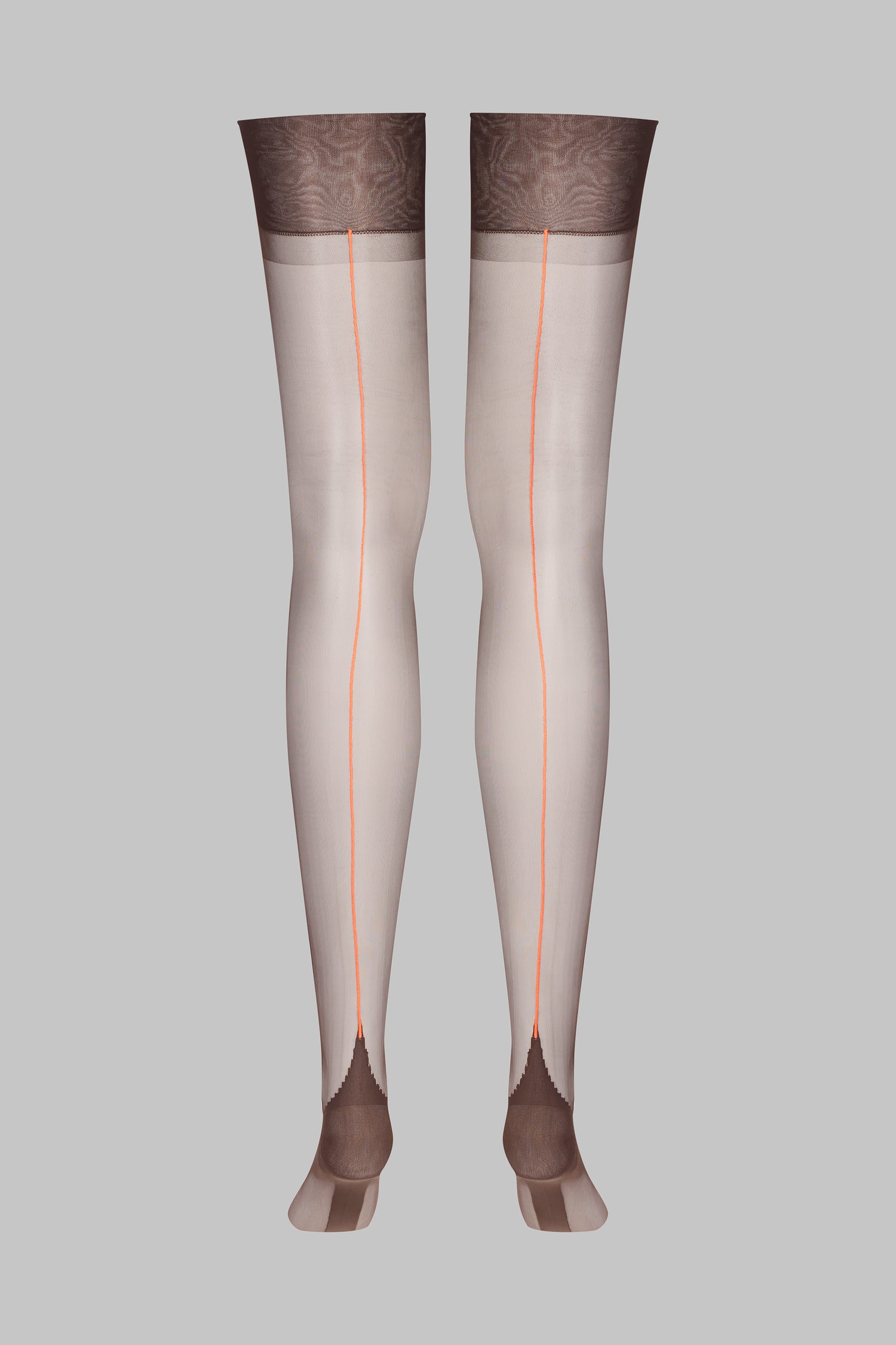 Authentic neon seamed nylon stockings -15D - LEGWEAR