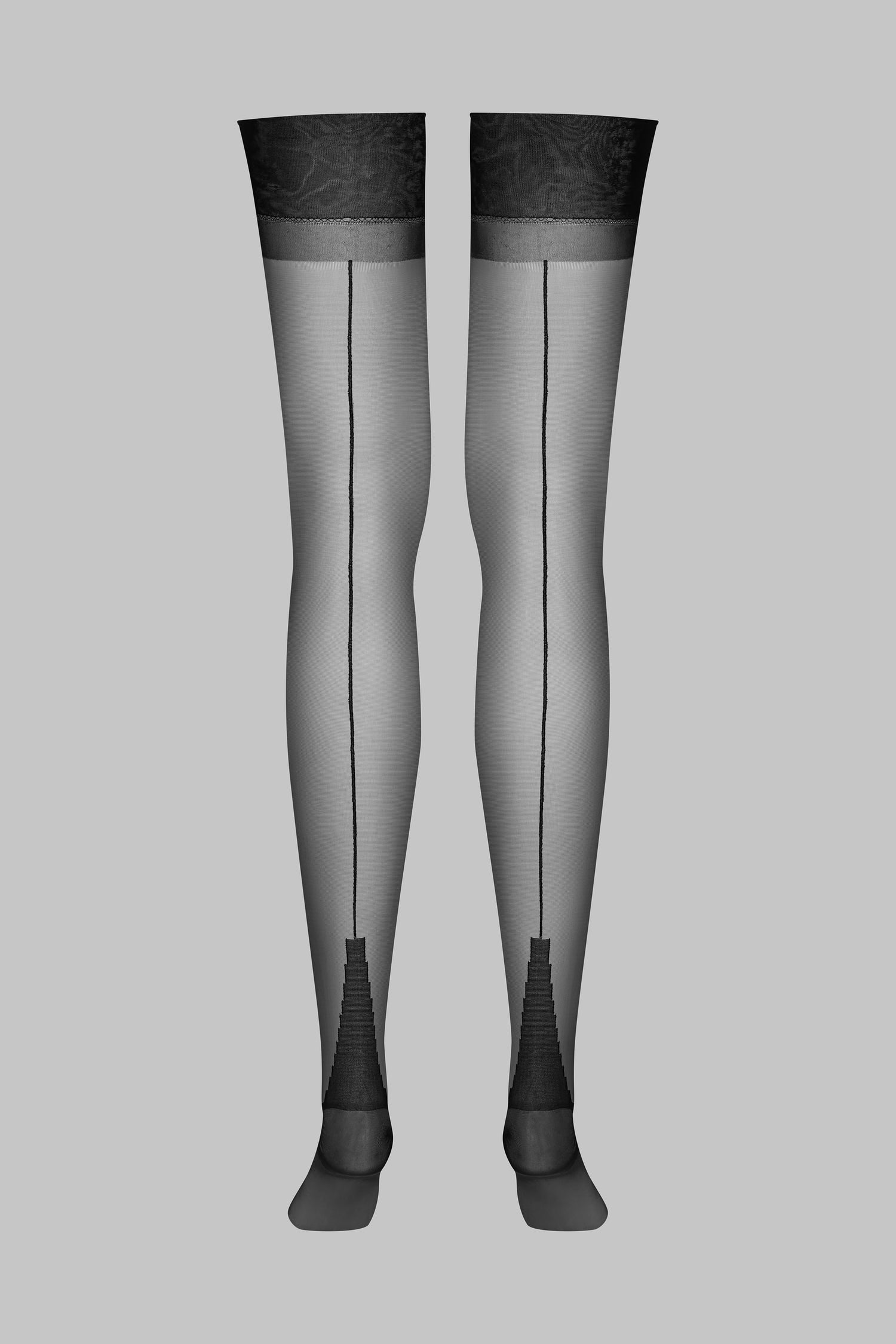 Back seamed nylon stockings Signature - 15D - LEGWEAR