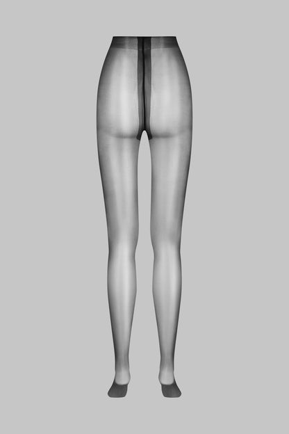 Glossy Tights - 10D - Black - LEGWEAR